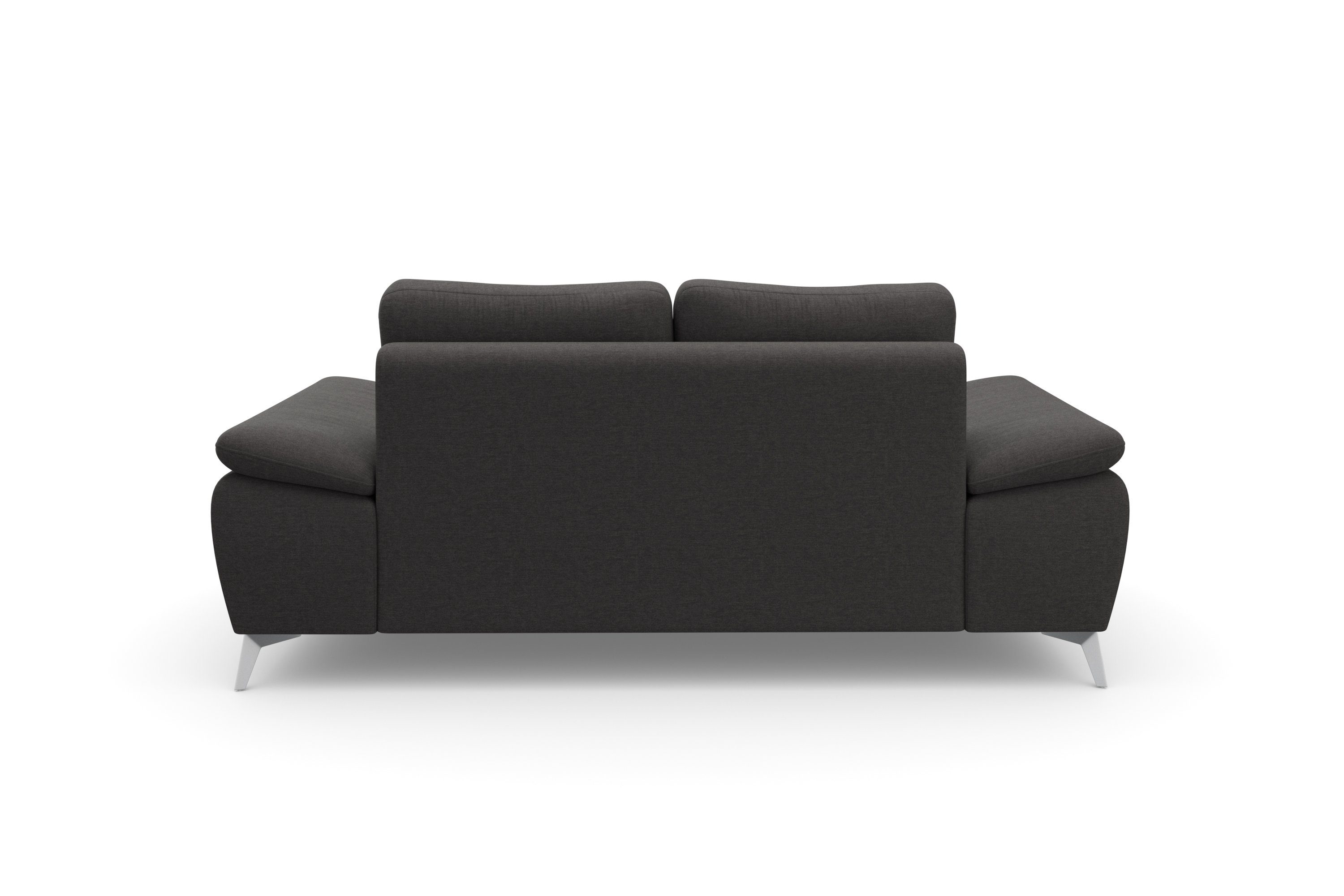 sit&more 2-zitsbank Latigo met hoogwaardige metalen voetjes