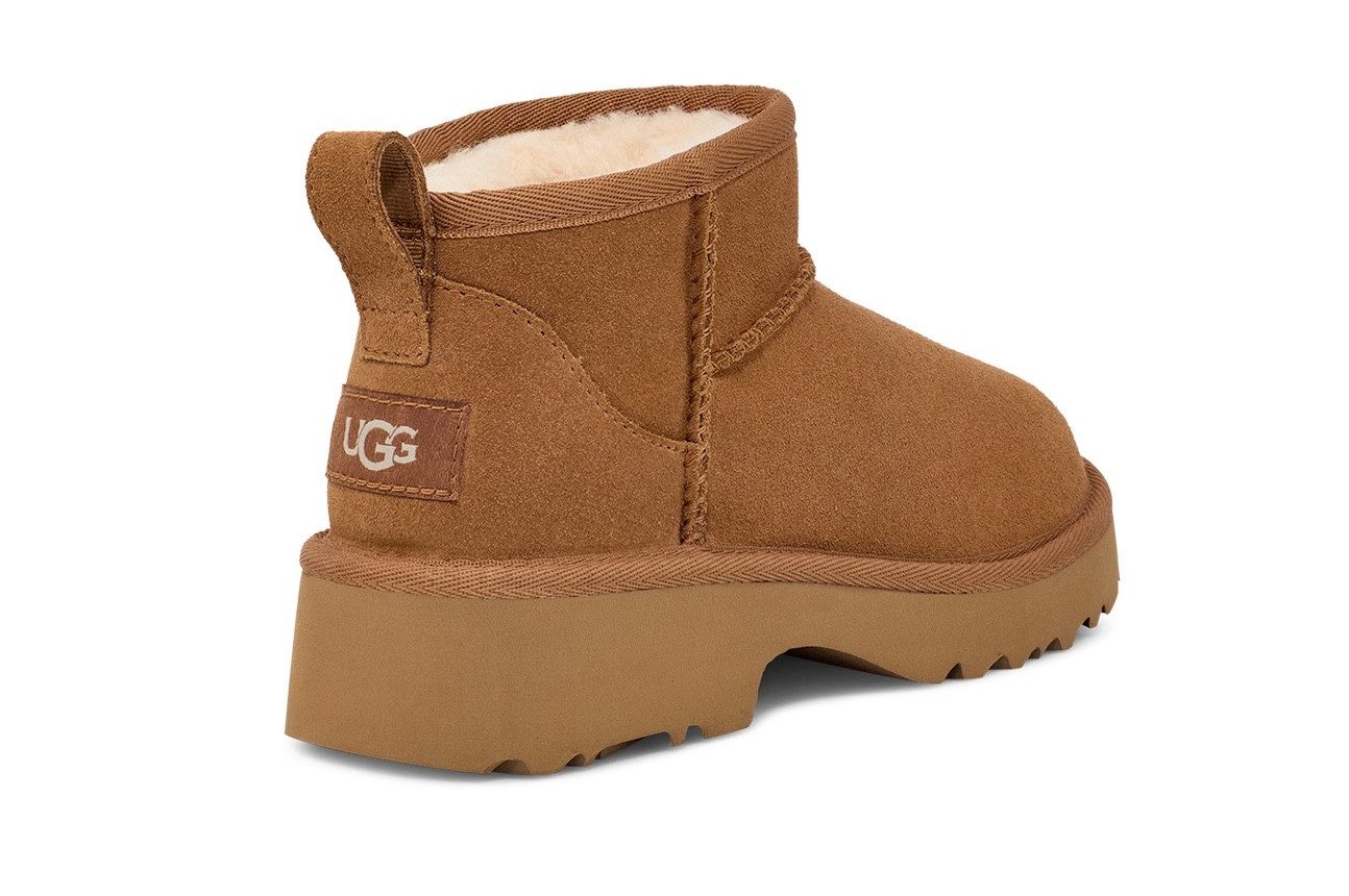 UGG Boots zonder sluiting CLASSIC ULTRA MINI NEW HEIGHTS , plateaulaarzen, winterlaarzen, trekkinglaarzen met aantrekhaak