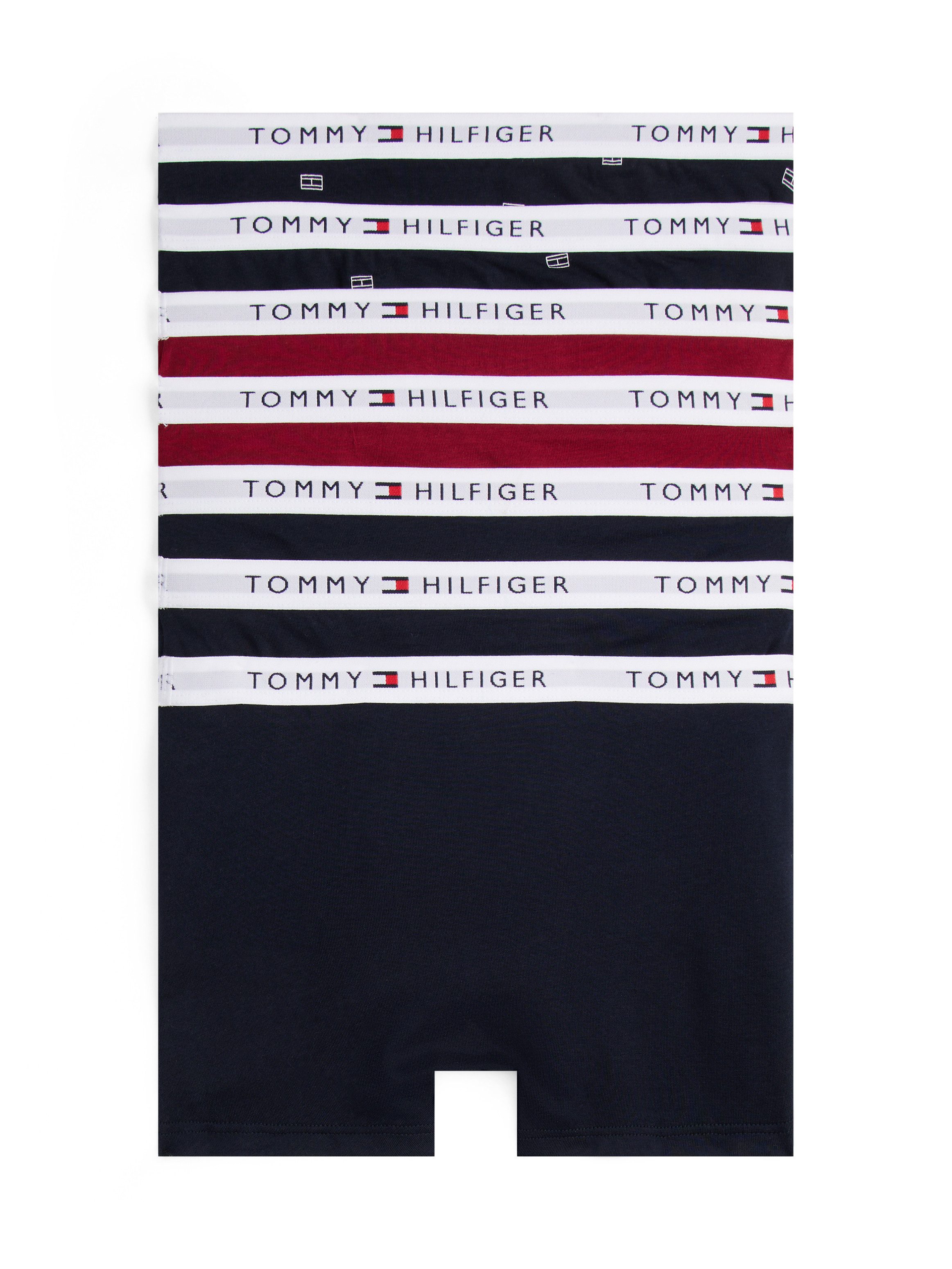 Tommy Hilfiger Underwear Trunk 7PK TRUNK PRINT met logo-stretchband (set, 7 stuks, 7er)