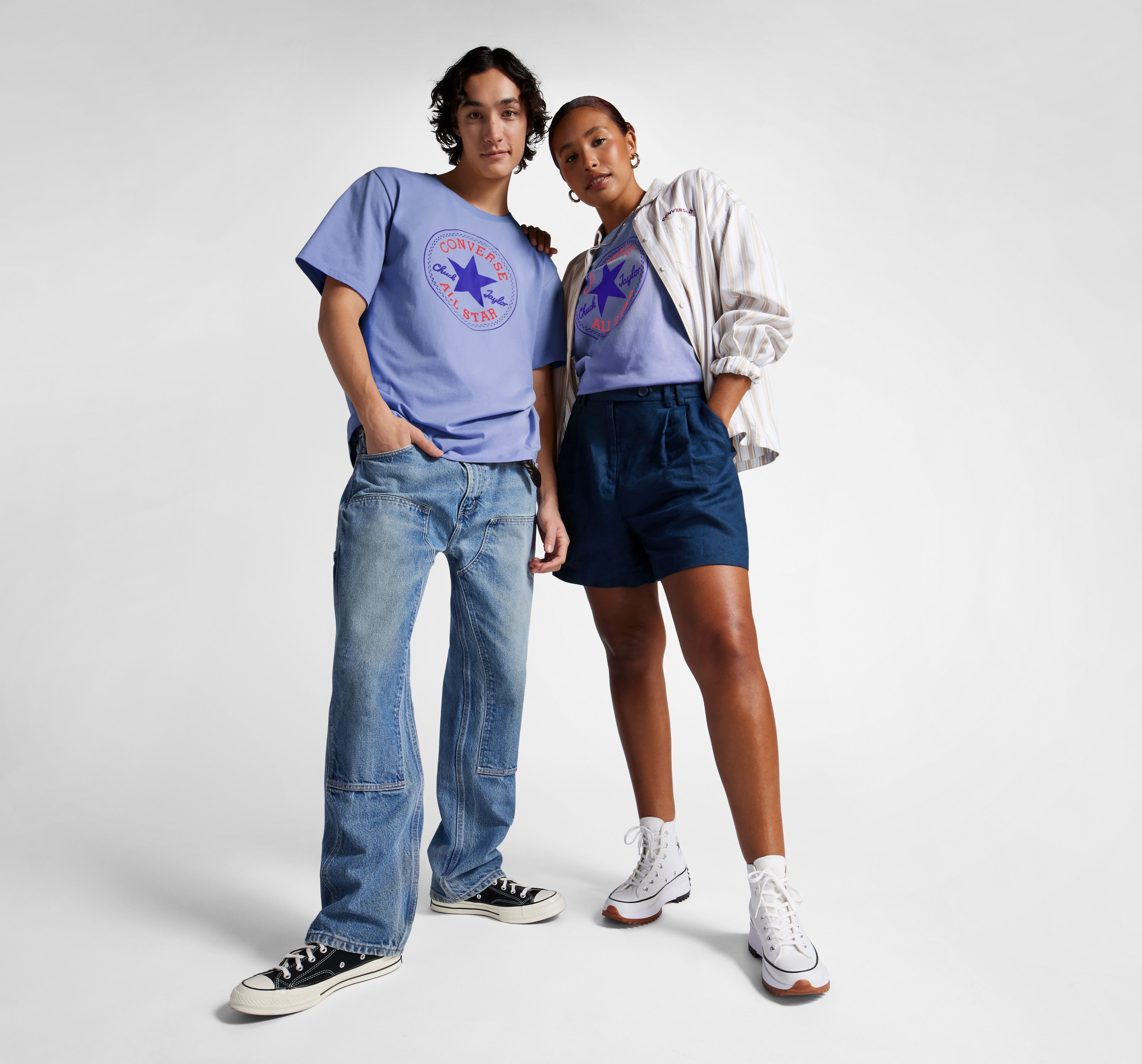Converse T-shirt GO-TO CHUCK TAYLOR CLASSIC PATCH TEE (1-delig)