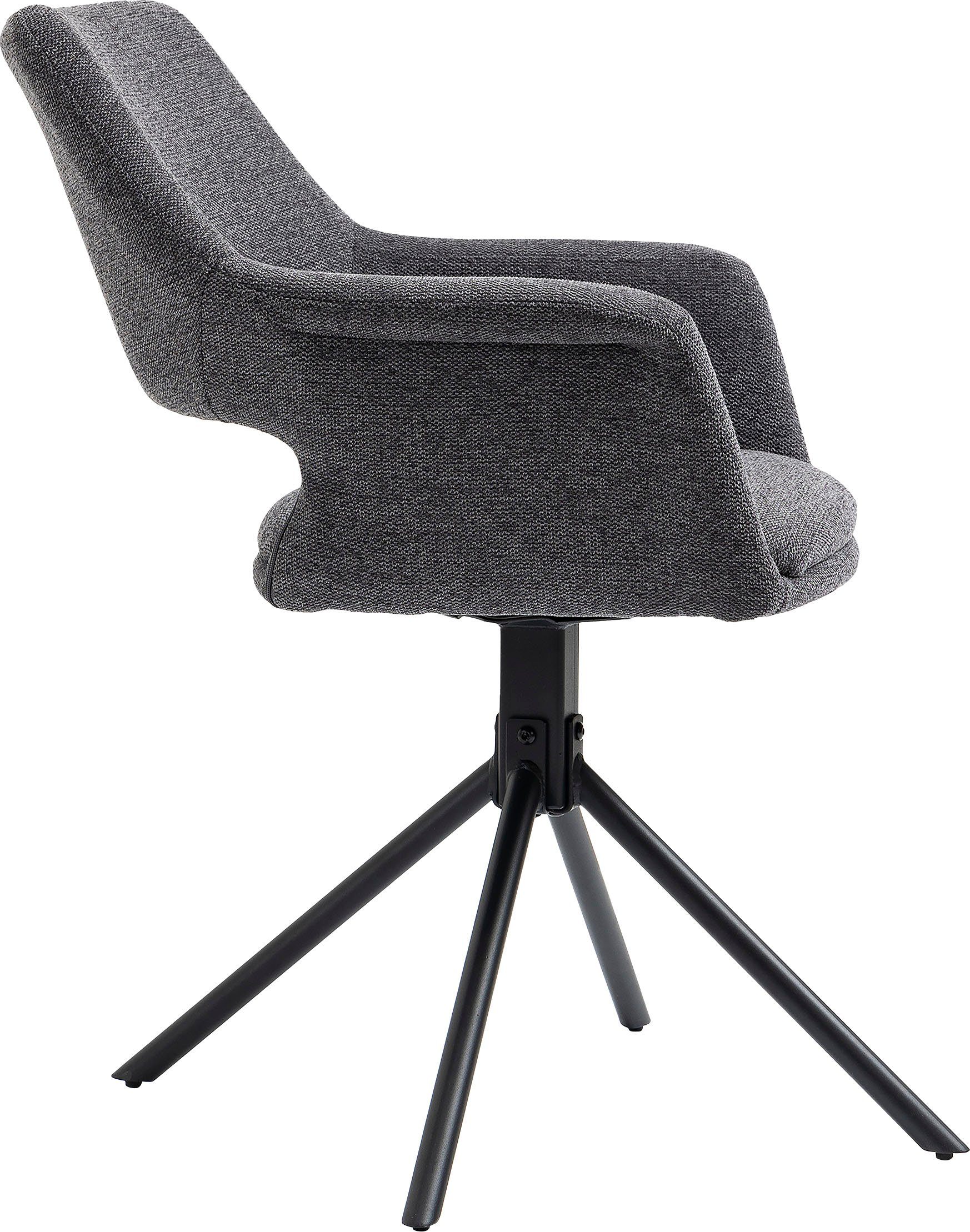 byLIVING Eetkamerstoel Elenore 360° draaibaar (set, 2 stuks)