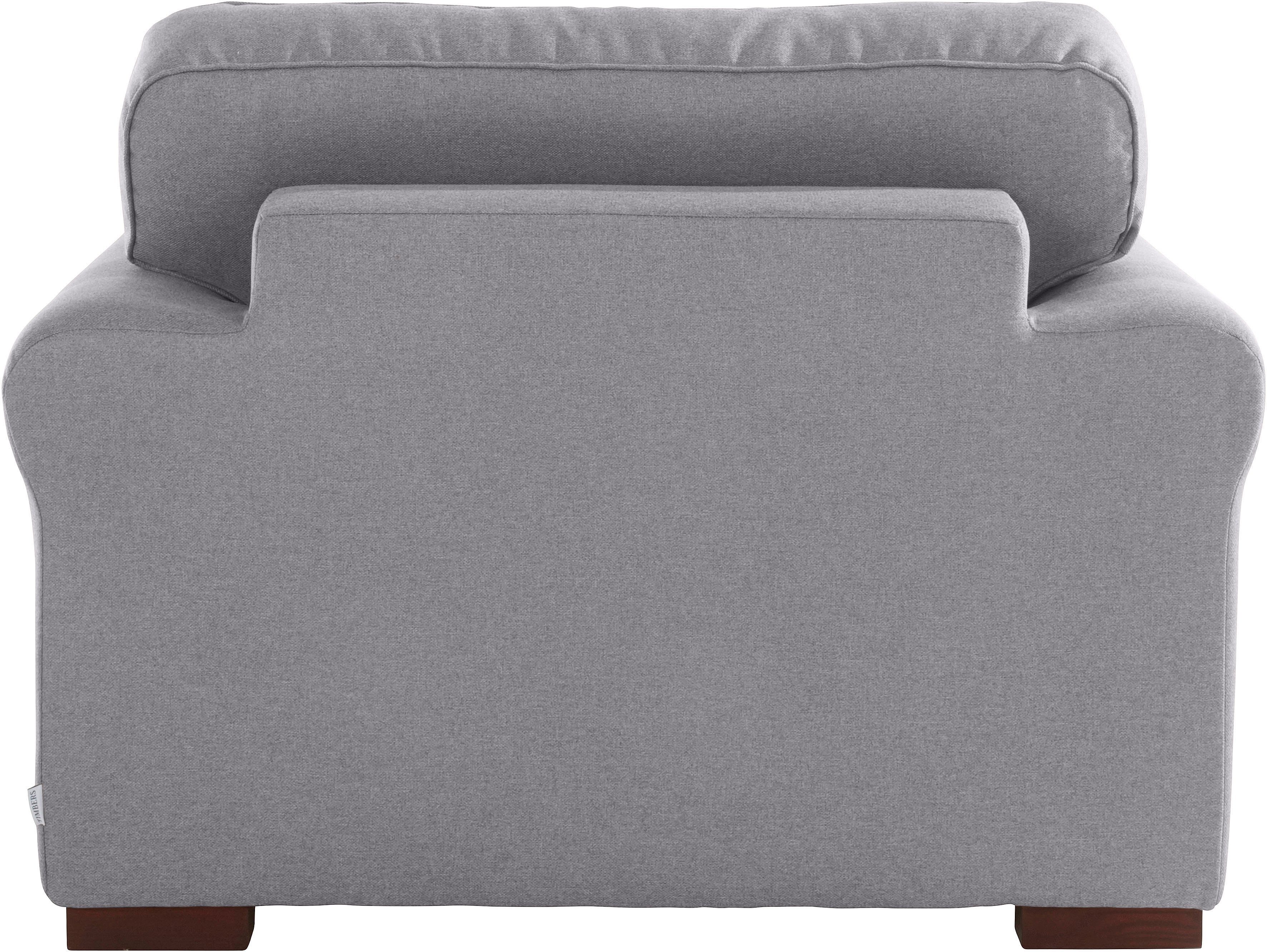 Home affaire Fauteuil Broughton zachte bekleding, passend bij de serie "broughton", in 3 soorten bekleding