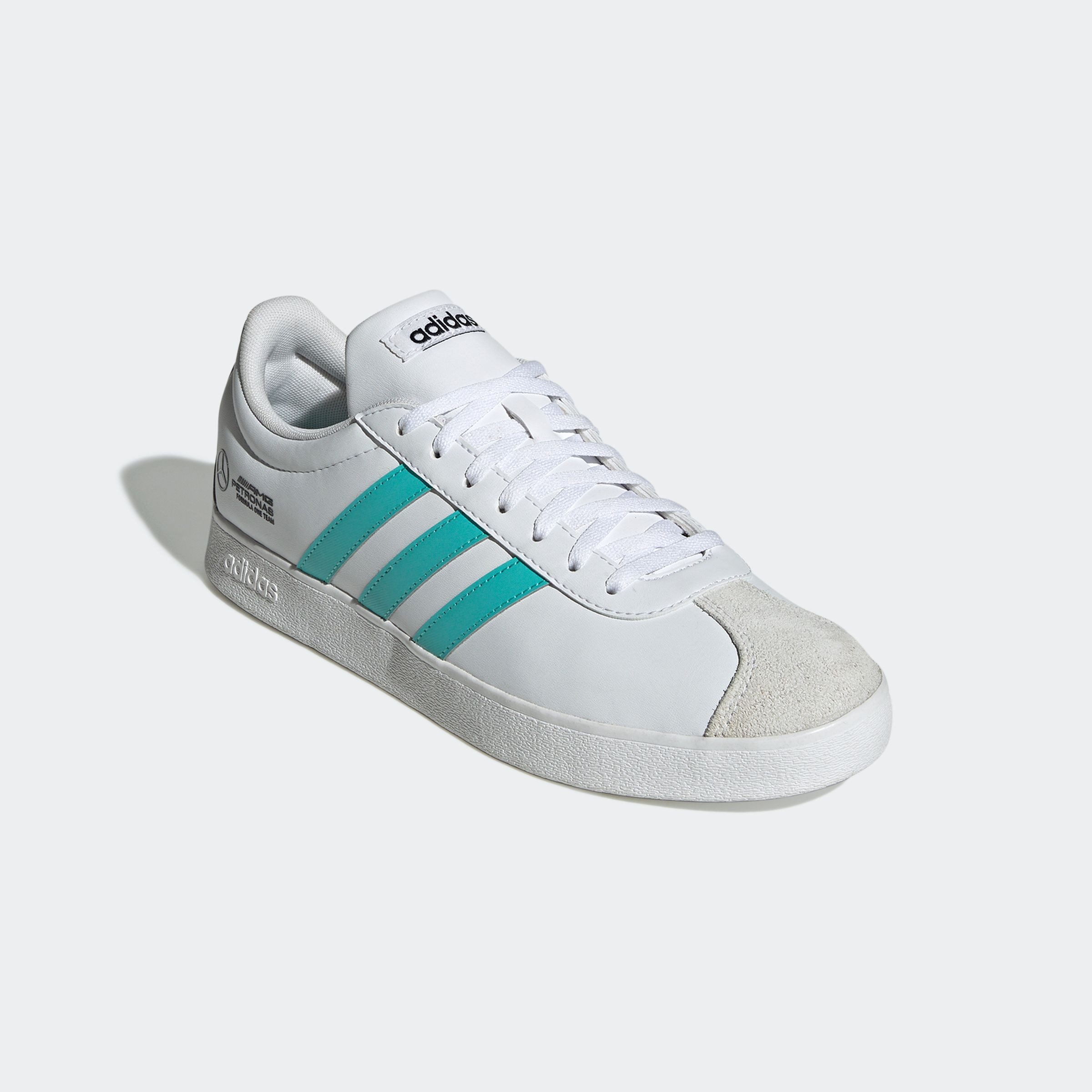 adidas Performance Sneakers MERCEDES - AMG PETRONAS FORMULA ONE TEAM VL court schoen jongens lage sneakers maat 37 wit