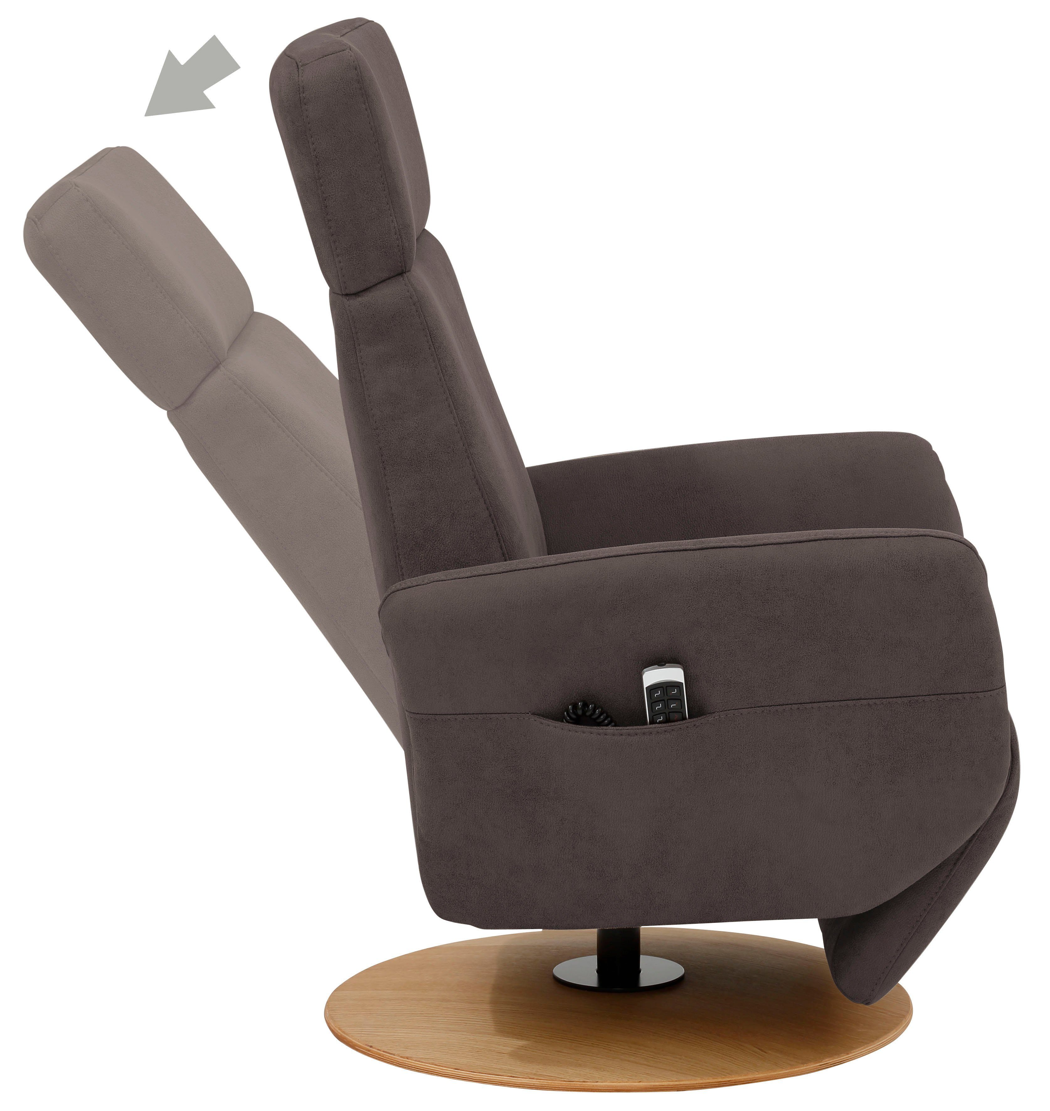 sit&more Relaxfauteuil Cobra naar keuze met 2 motoren, 2 motoren en accu of met 2 motoren