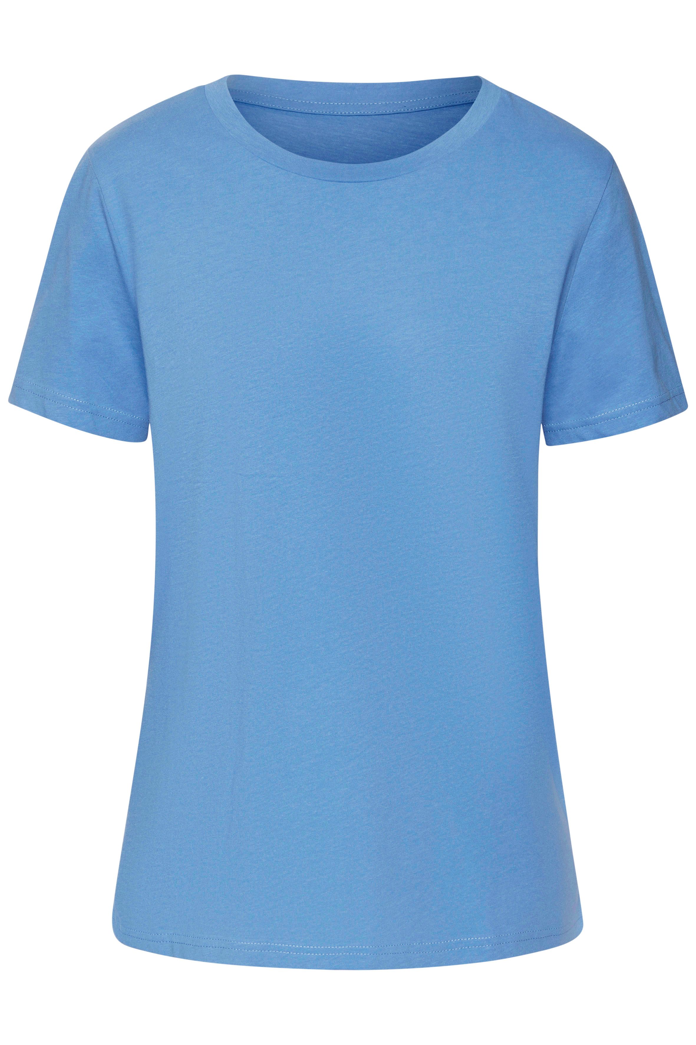 Beachtime T-shirt Met modieuze opening aan de zoom
