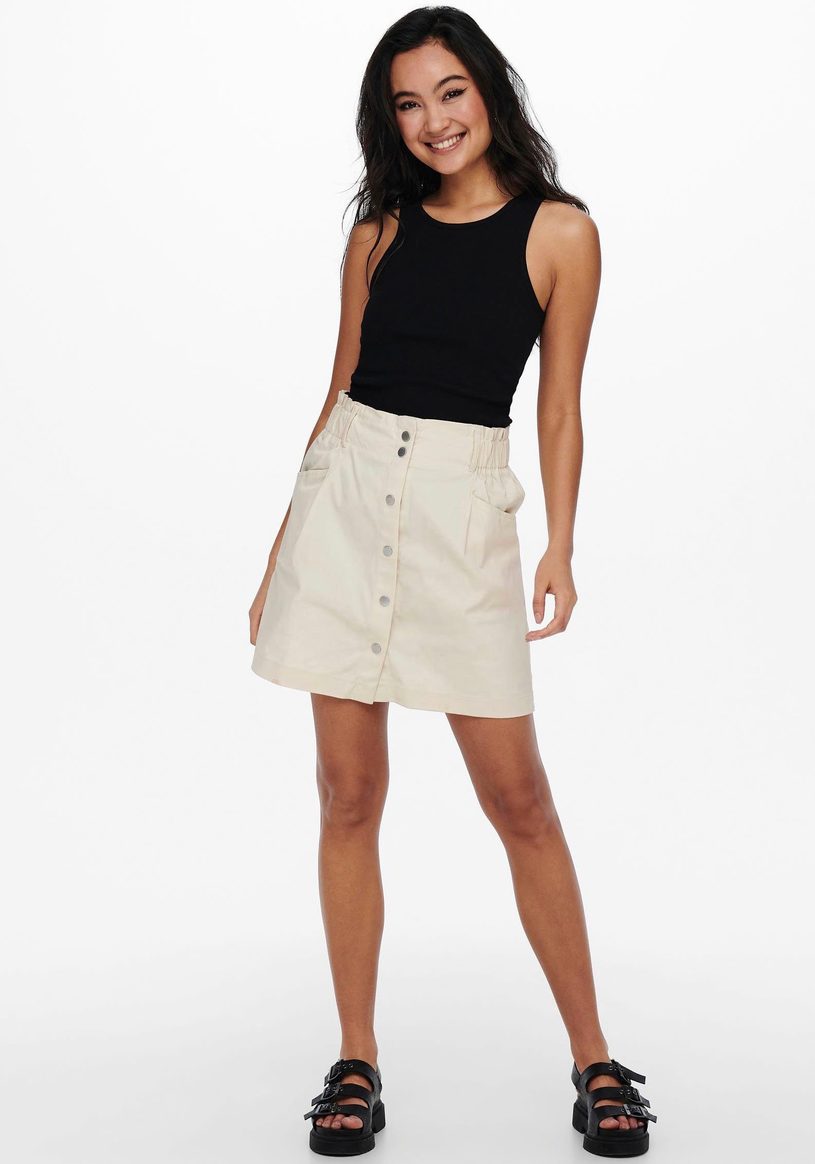 Only Geribde tanktop ONLKENYA RIB TANK TOP JRS NOOS