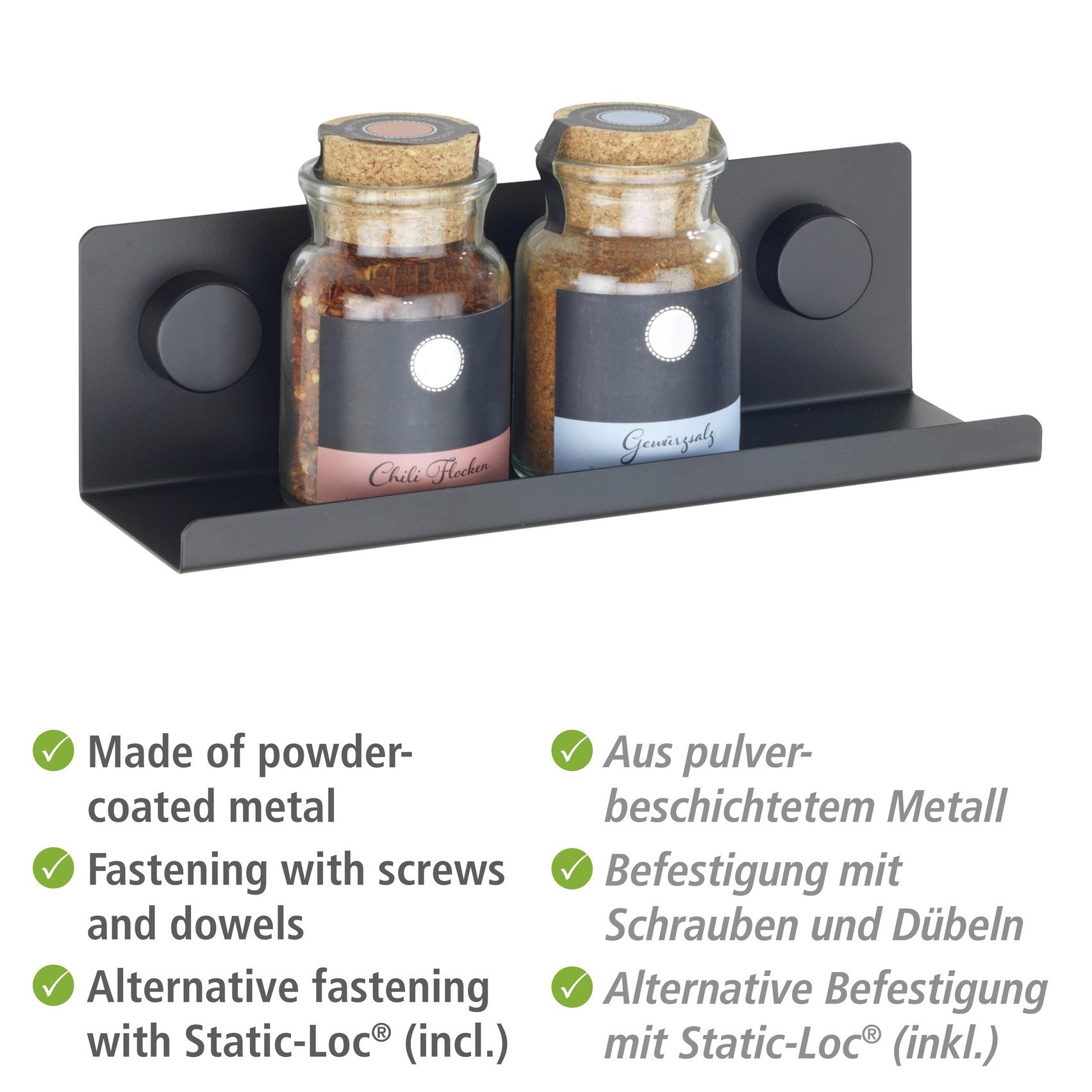 WENKO Kruidenrekje Model Jet S (1 stuk)