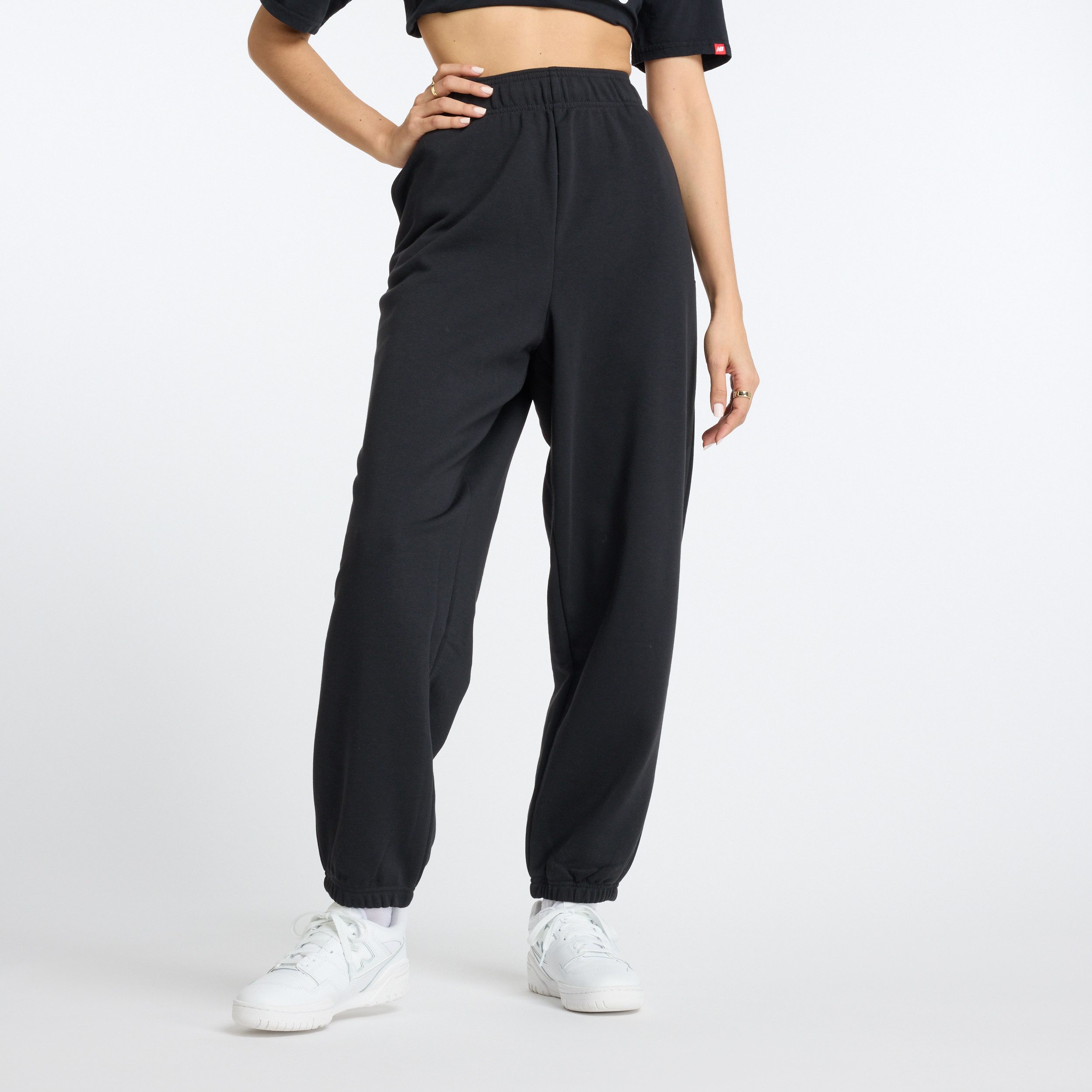 New Balance Joggingbroek Sport Essentials French Terry JoggerONARCH BURGUNDY