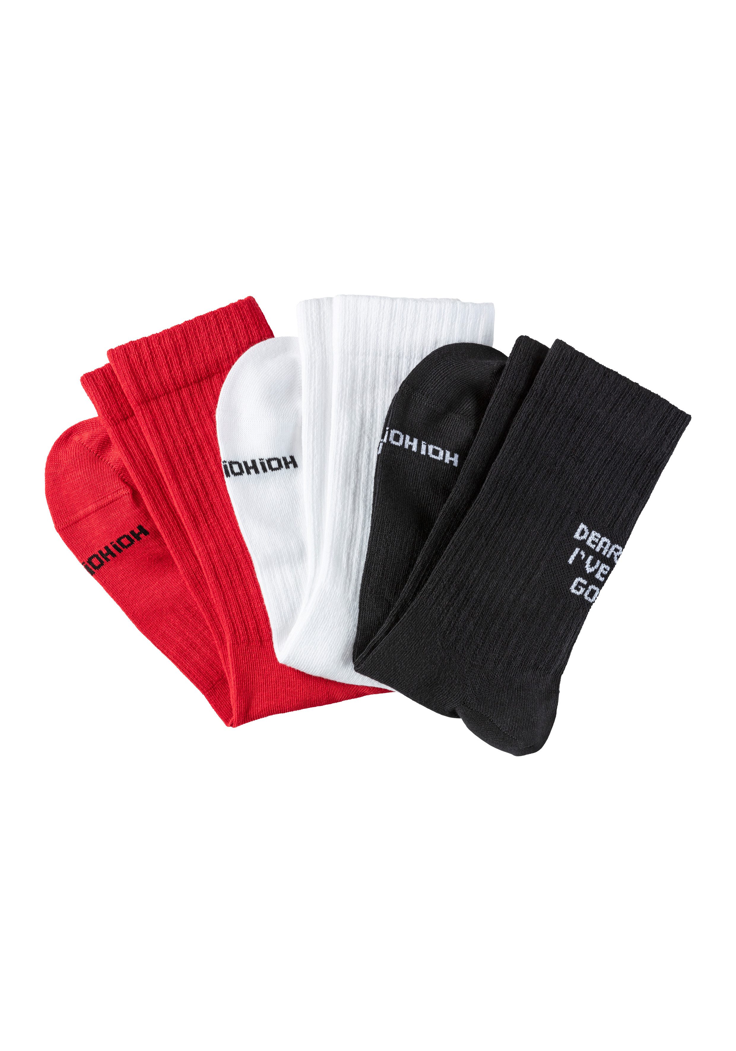 HUGO underwear Vrijetijdssokken 3P QS GIFT XMESS (3) heren sokken maat 40-46 multicolor
