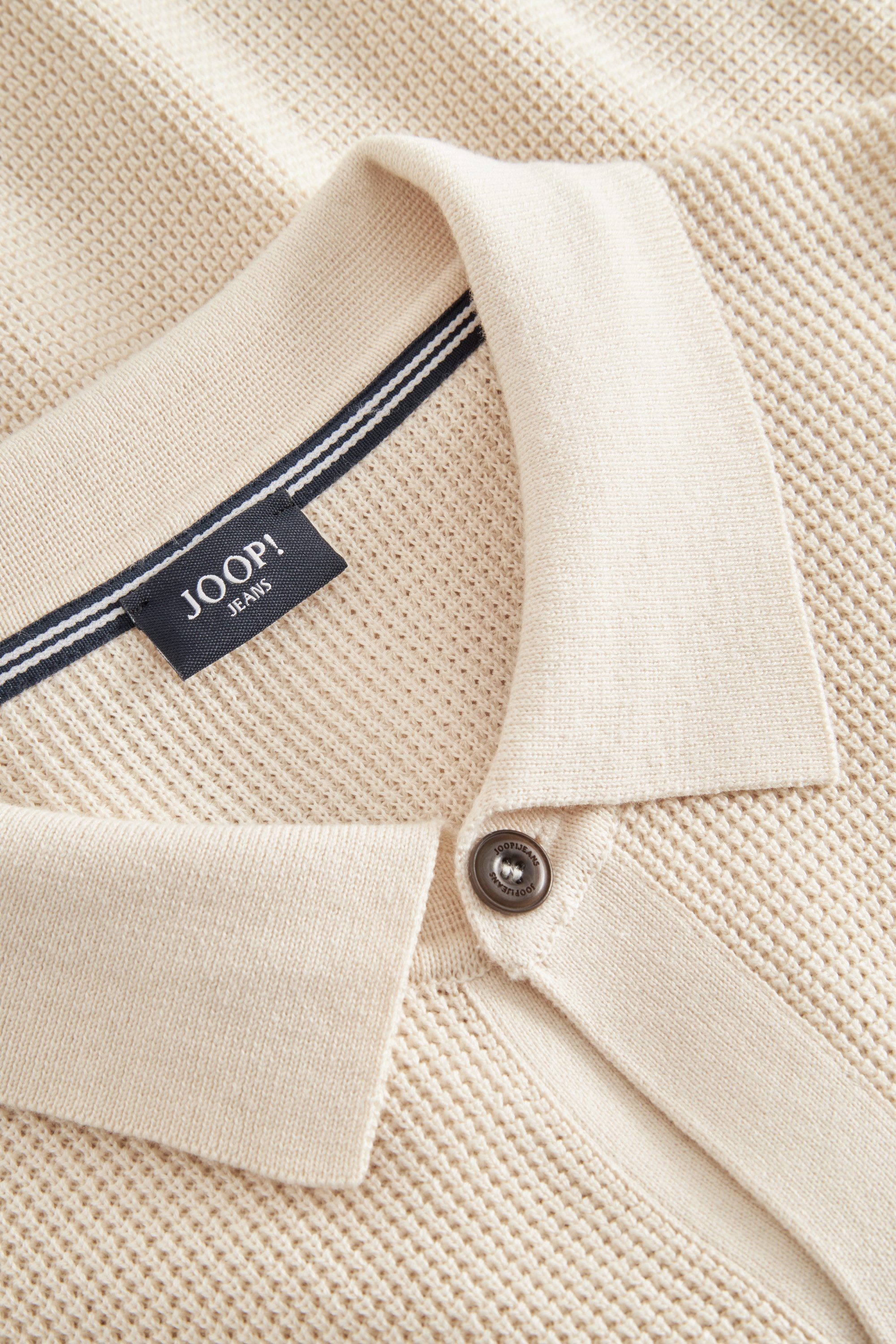 Joop Jeans Cardigan Orlano Logo-label aan de zijkant van het lichaam, borstzak