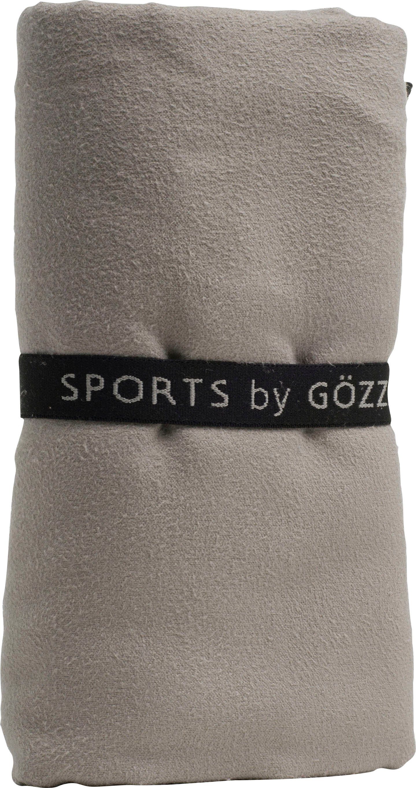 Gözze Badlaken Sports by Gözze Sporthanddoek, afm. 110x175 cm, sneldrogend door microvezel (1 stuk) handdoeken beige