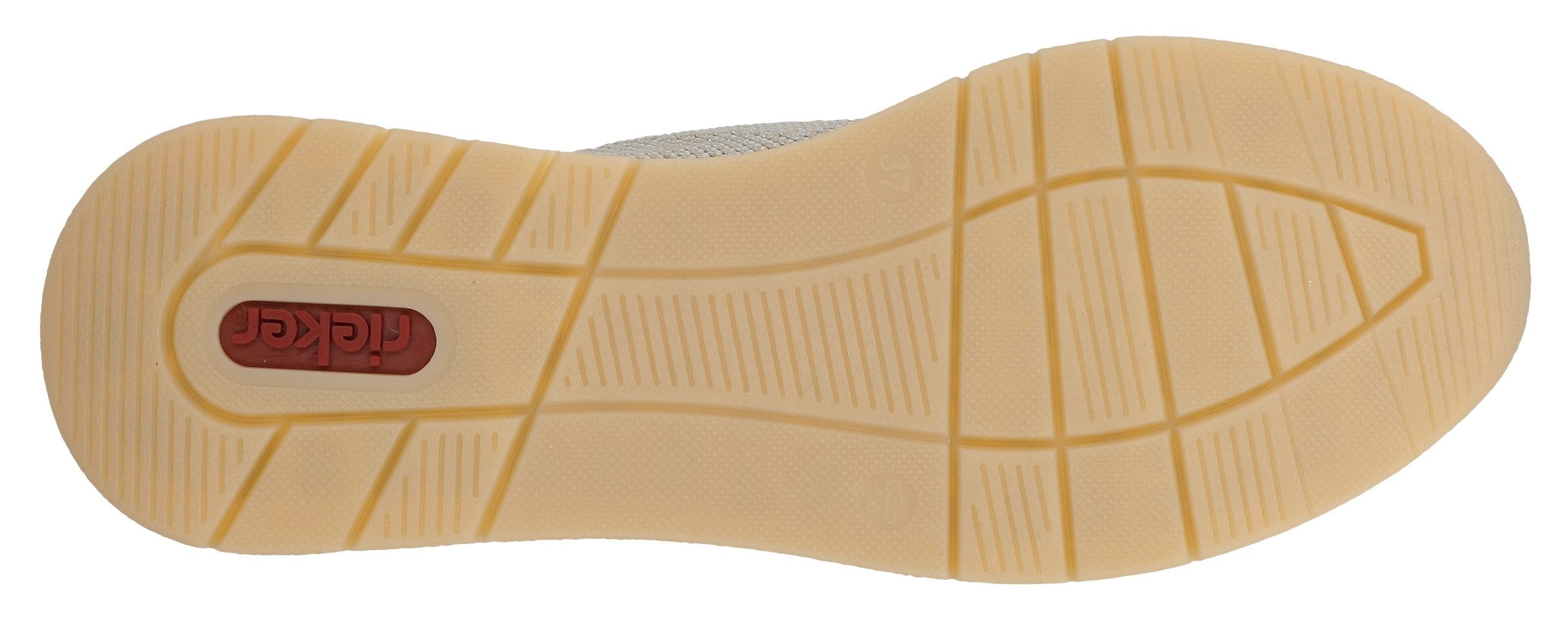 Rieker Slip-on sneakers , slippers, instapschoen, lage schoen, vrijetijdssneaker met aantrek lus