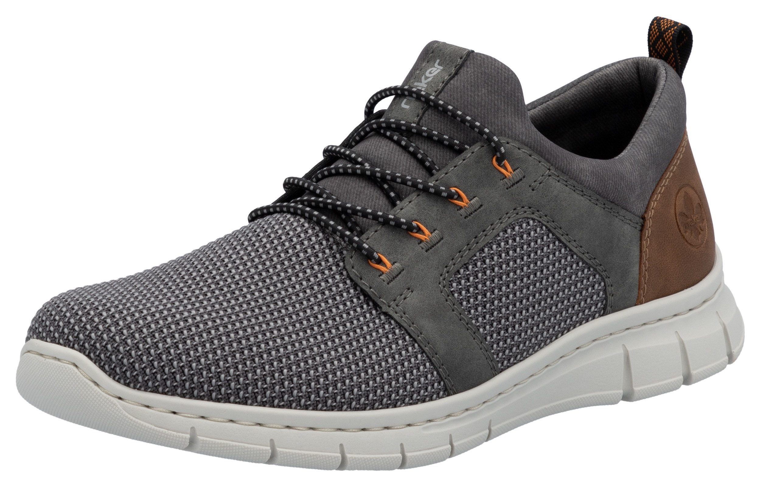 Rieker Slip-on sneakers , instapschoen, lage schoen, vrijetijdsschoen met elastiek, om in te stappen