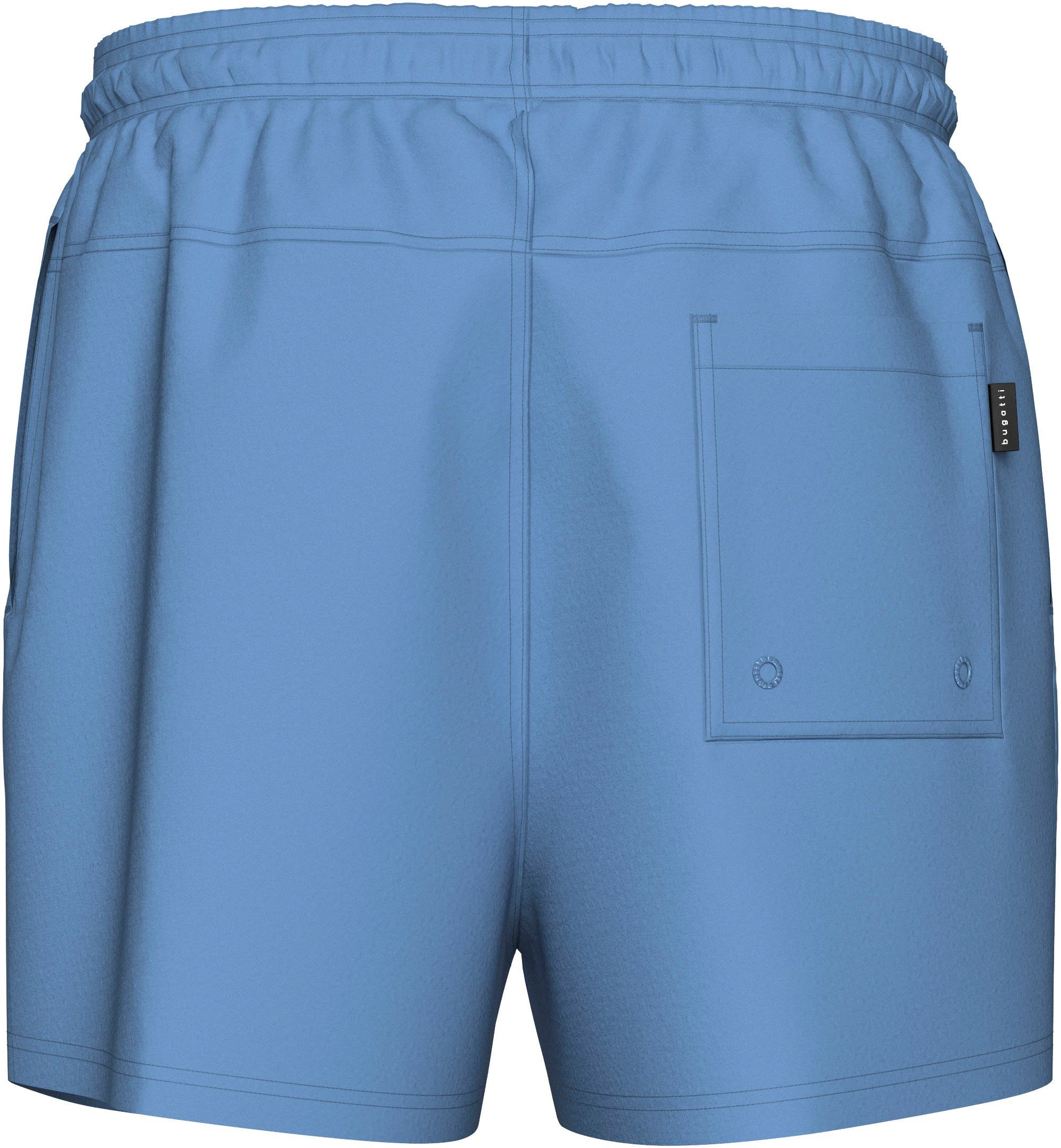 bugatti Zwemshort met merkopdruk op de koorden