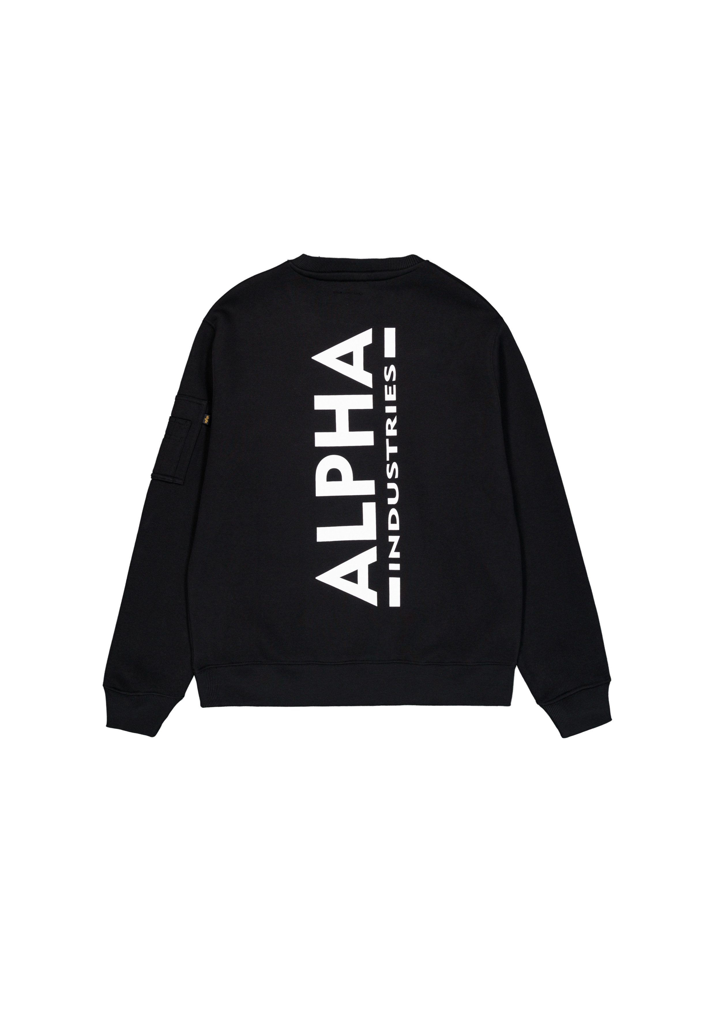 Alpha Industries Sweatshirt Back Print Crewneck