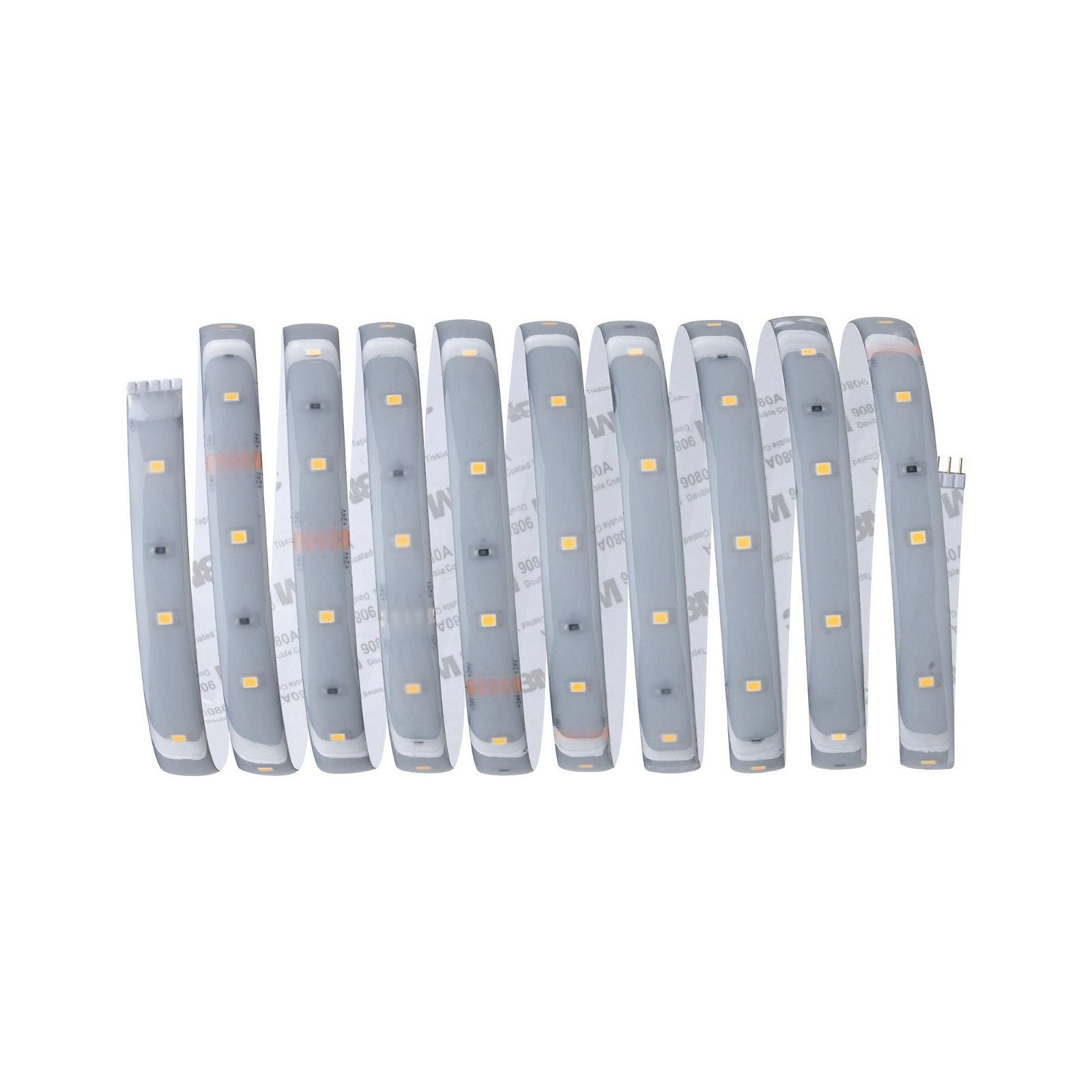 Paulmann Led-strepen MaxLED 250 Basisset 3m 2700K 12W 230/24V 24VA zilverkleur kunststof (1 stuk)