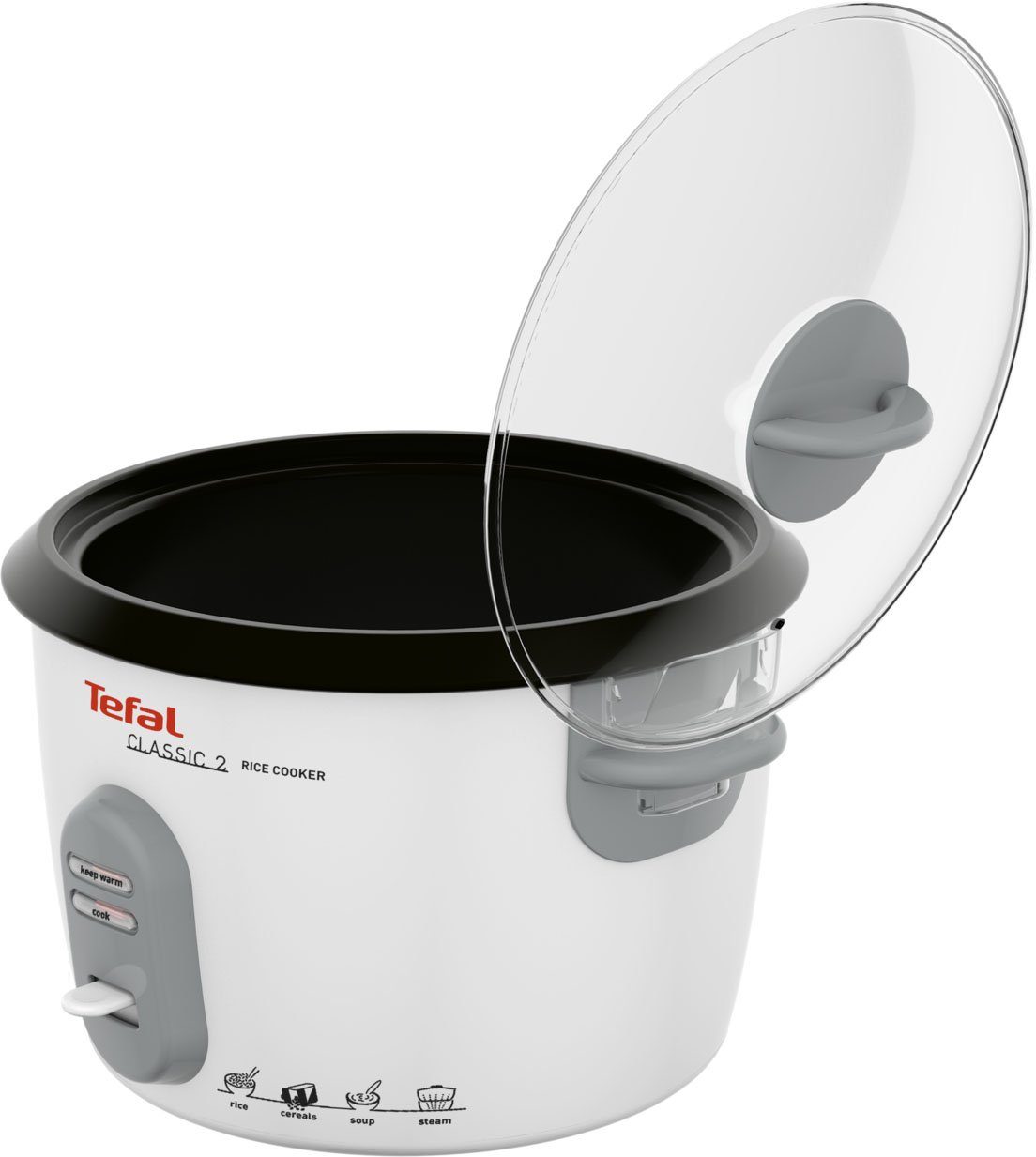 Tefal Rijstkoker RK1011 max. 10 kopjes (5 l), automatische warmhoudfunctie, stoommand