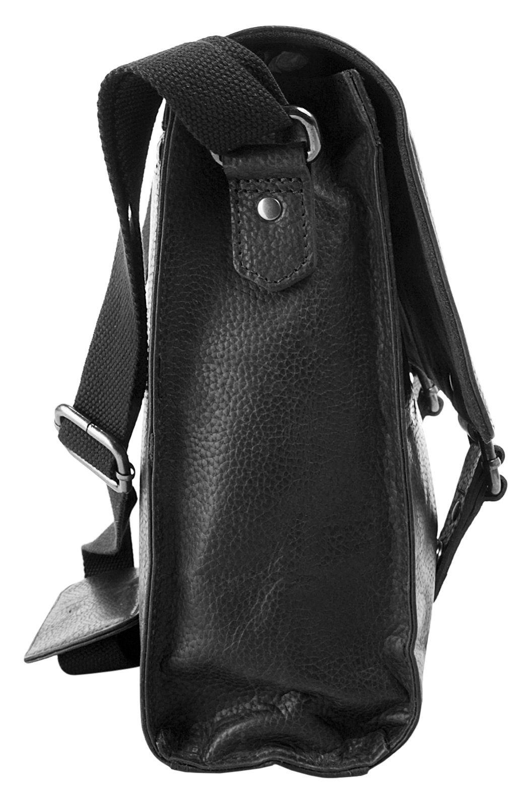 BODENSCHATZ Messenger Bag echt leder