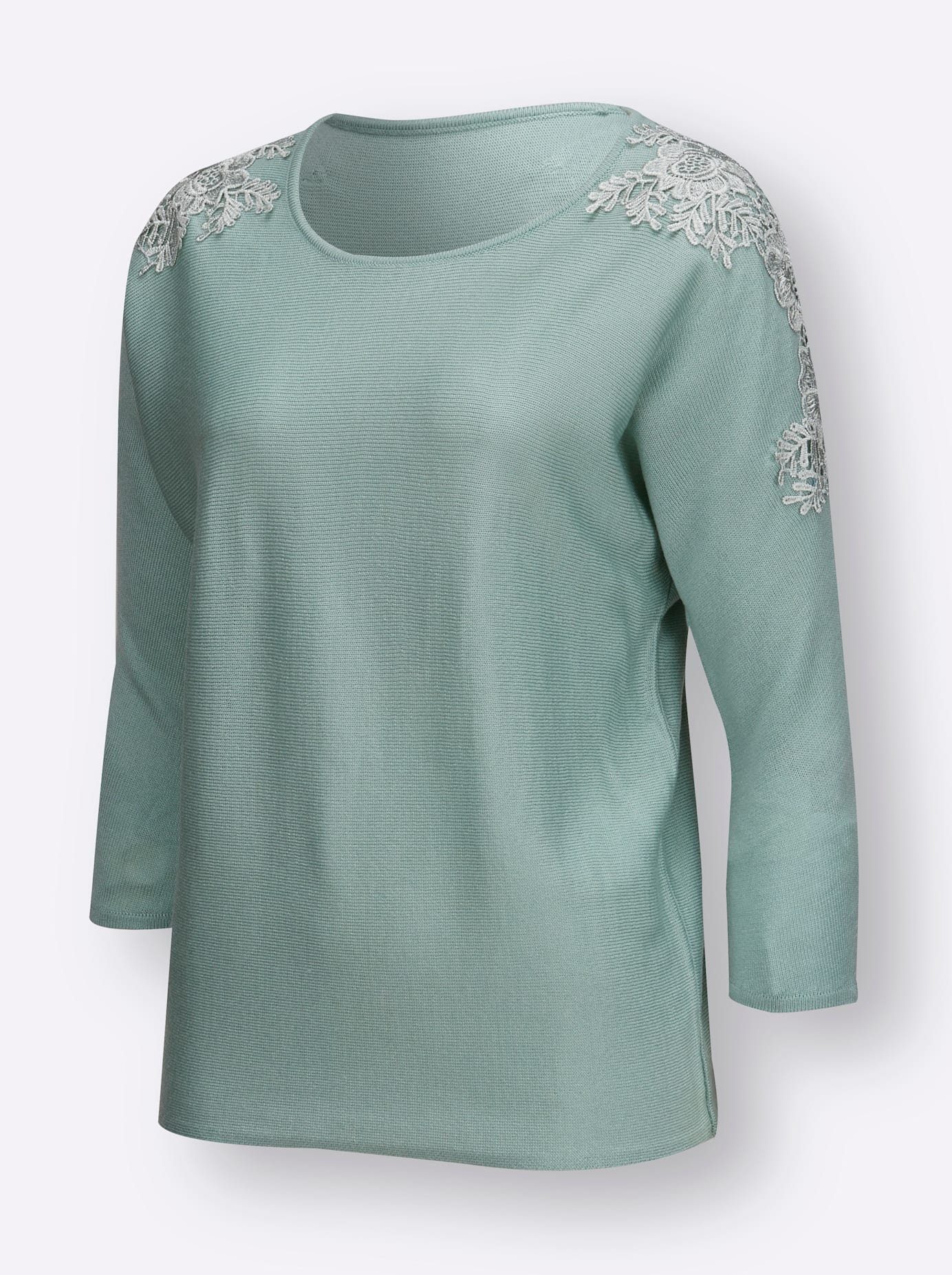 Classic Basics Trui met vleermuismouwen Trui