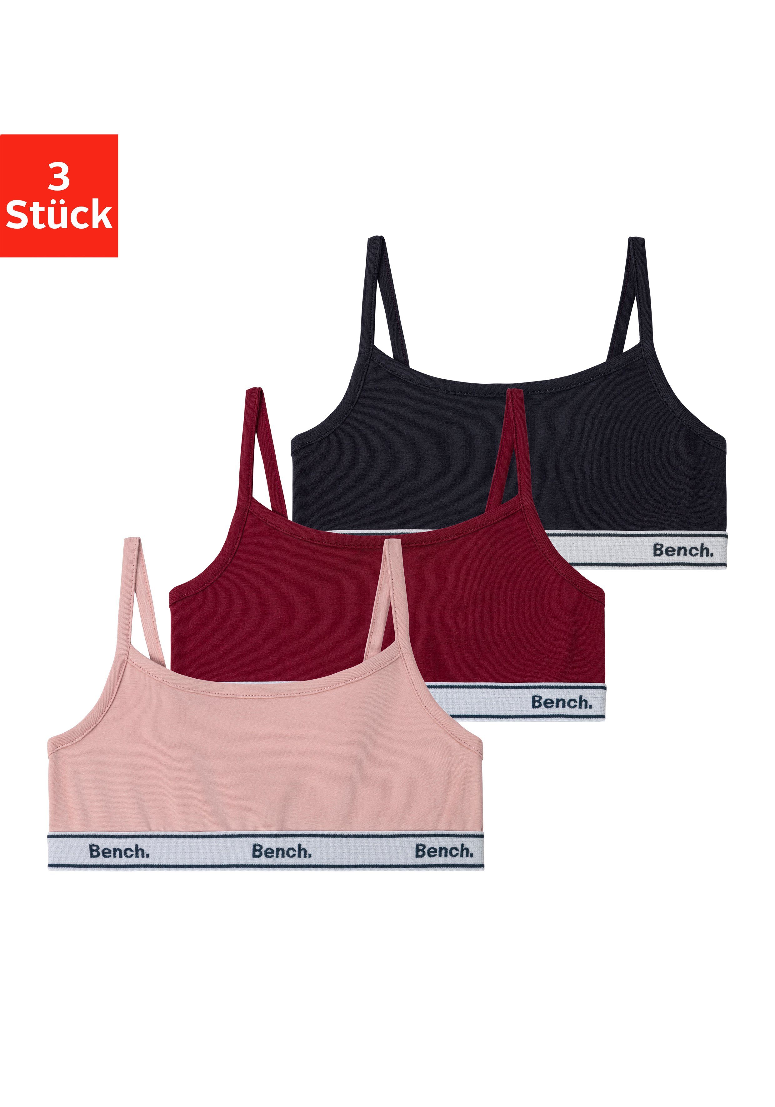 Bench. Bustier met verstelbare schouderbanden (set, 3-delig)