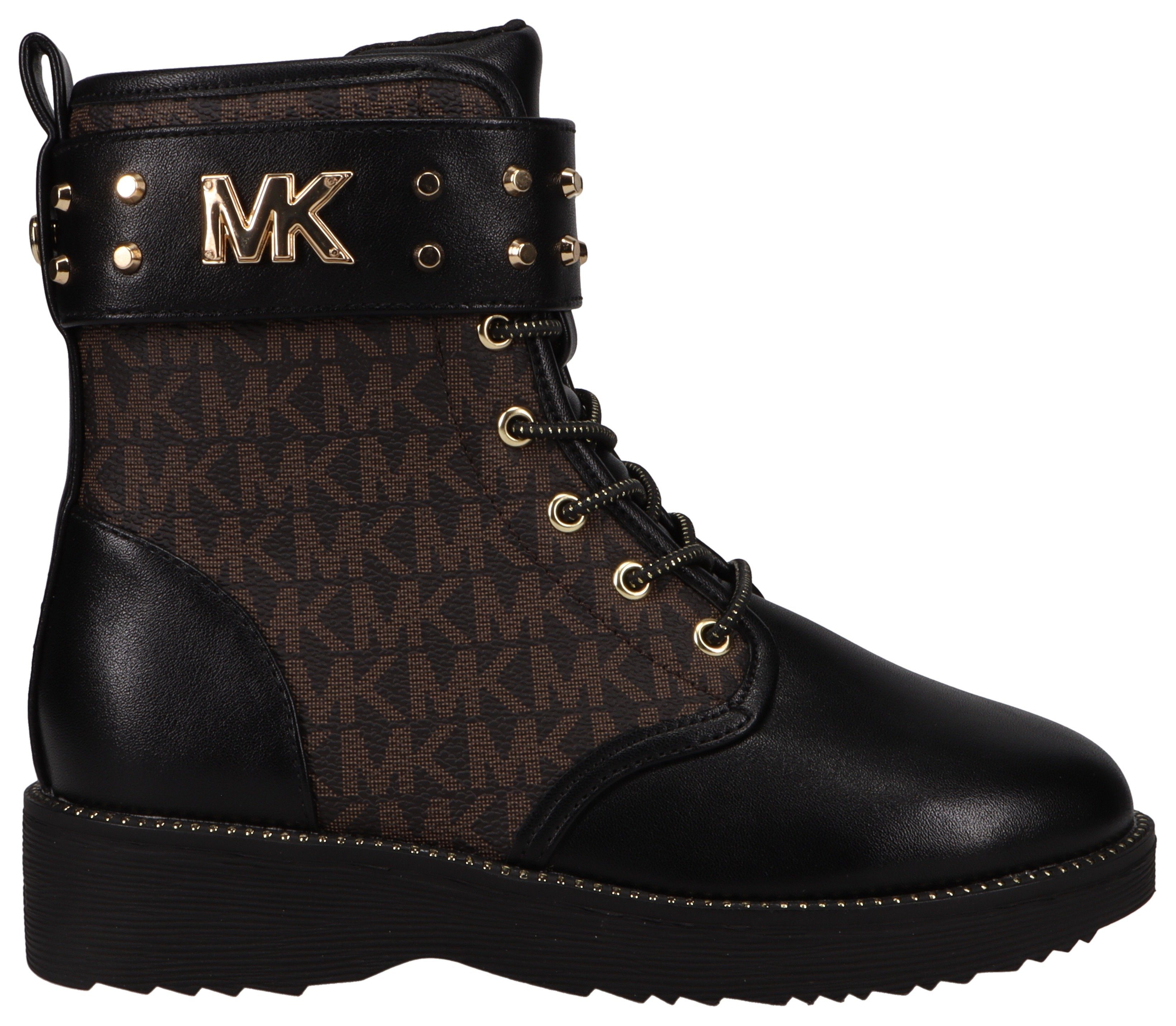 MICHAEL KORS KIDS Winterlaarzen Veterschoenen HASKELL STUDS met vetersluiting en ritssluiting