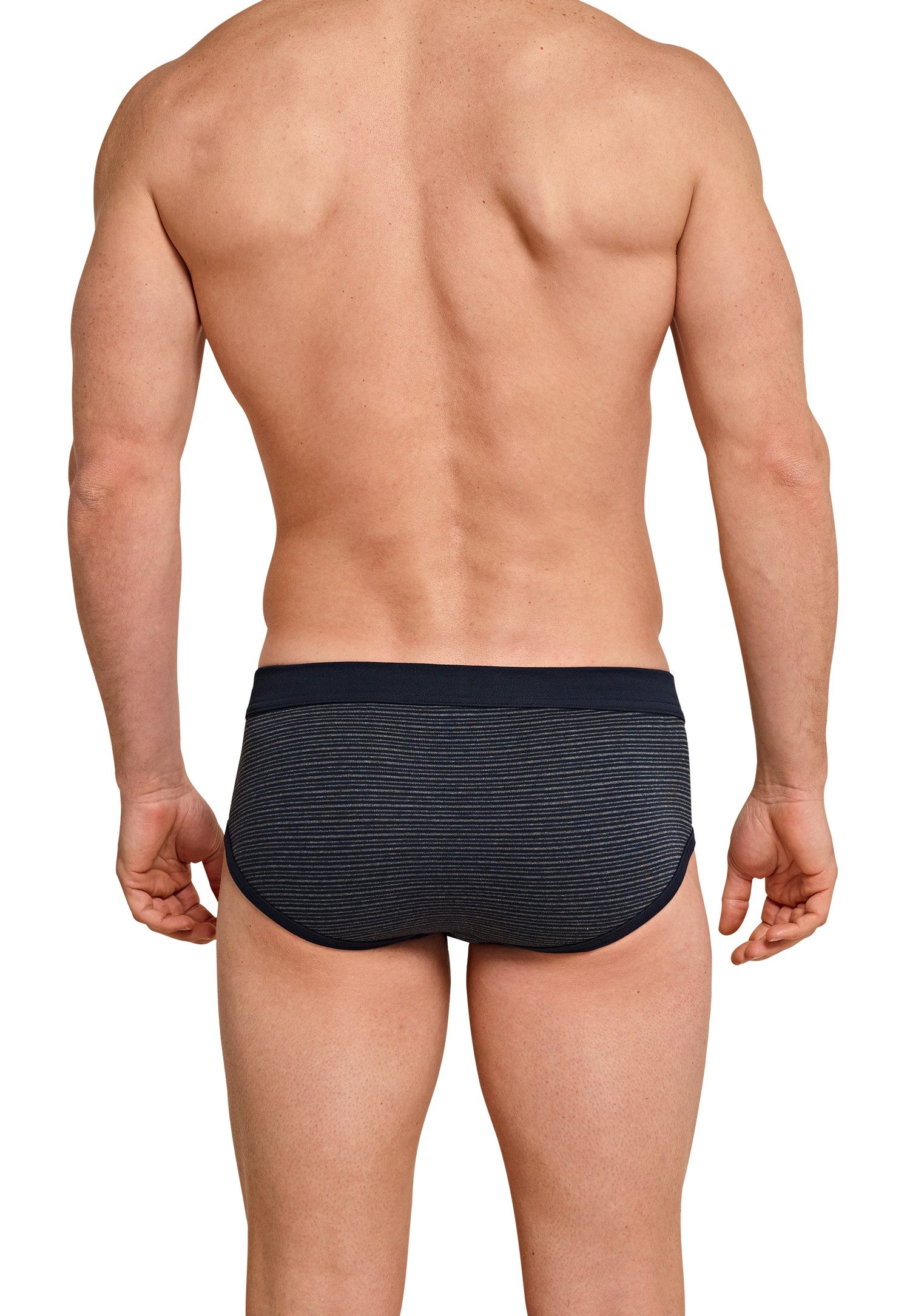 Schiesser Slip Original Classics met contrasterend streepjespatroon (Set van 2)