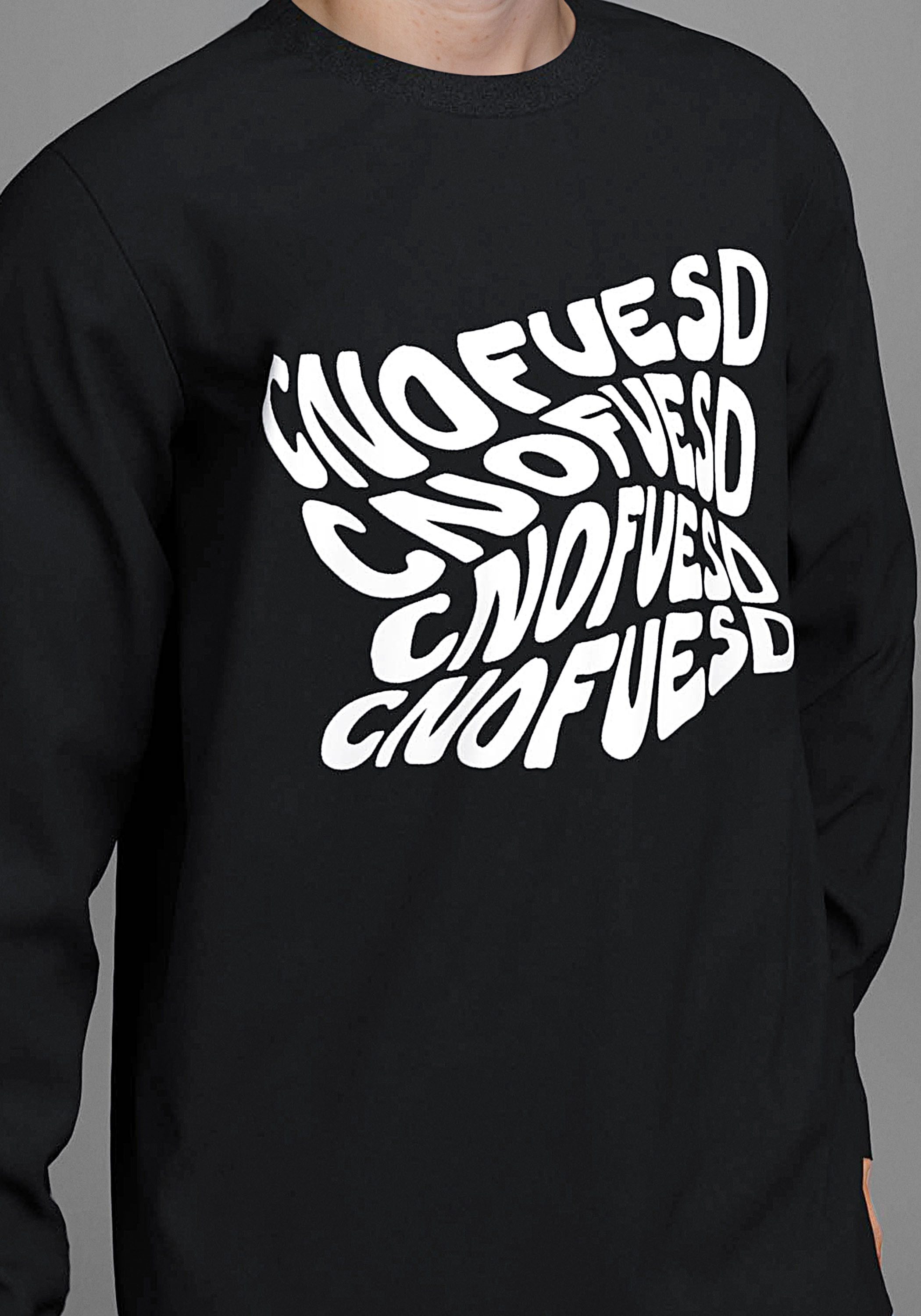 KIDSWORLD Shirt met lange mouwen Spruch: CONFUSION