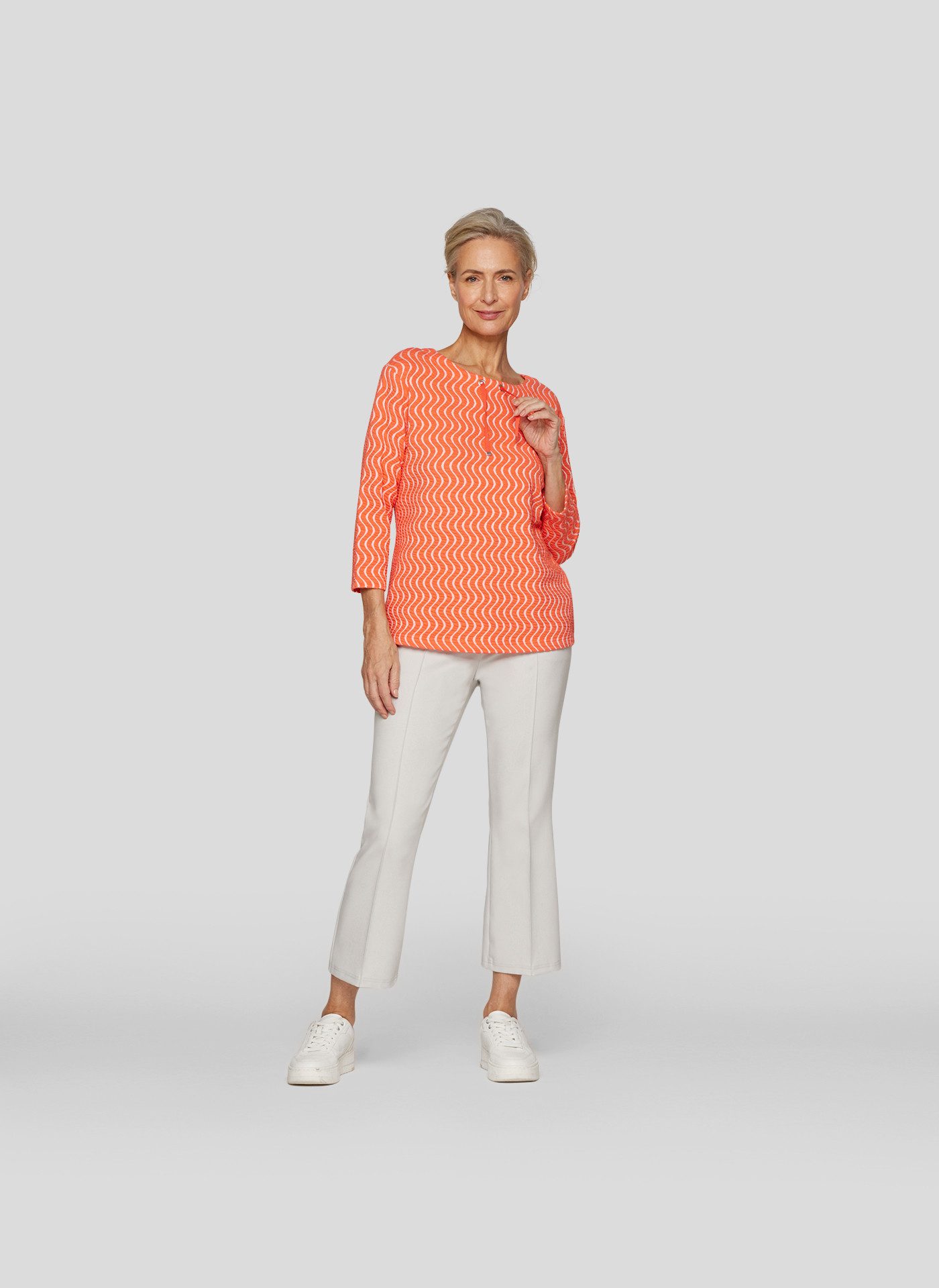 Rabe Shirt met 3/4 mouwen met print all-over