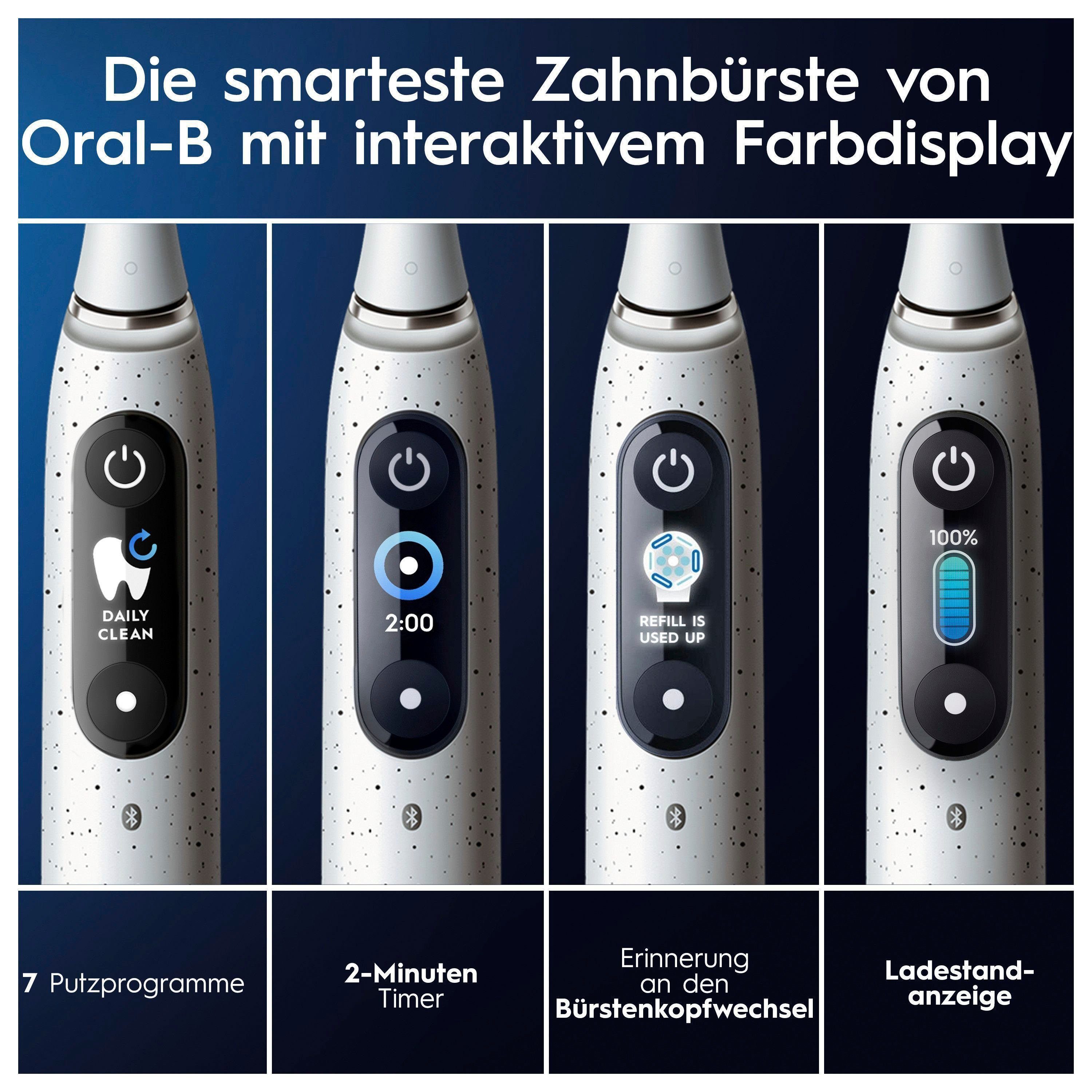 Oral B Elektrische tandenborstel IO 10 Magnetische technologie, iOsense, 7 reinigingsstanden, kleurendisplay & oplaad-/reisetui