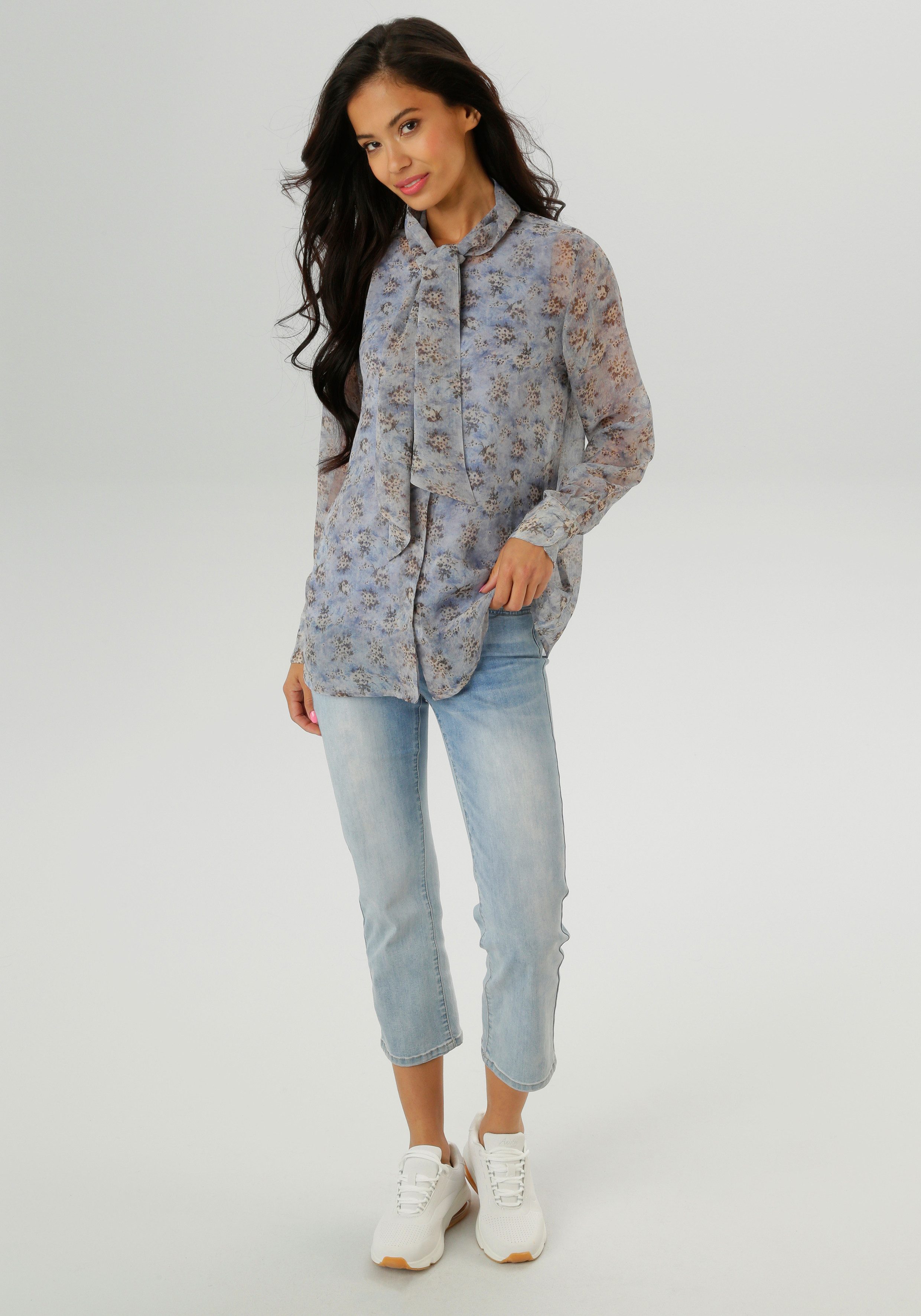 Aniston SELECTED Blouse met lange mouwen