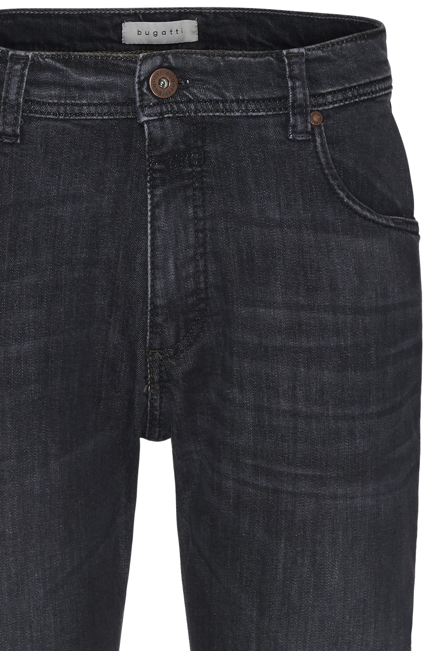 Bugatti 5-pocket jeans met een lichte used-look
