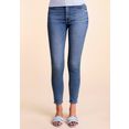 blue fire skinny fit jeans lara skinny high rise perfecte pasvorm door het elastan-aandeel bruin