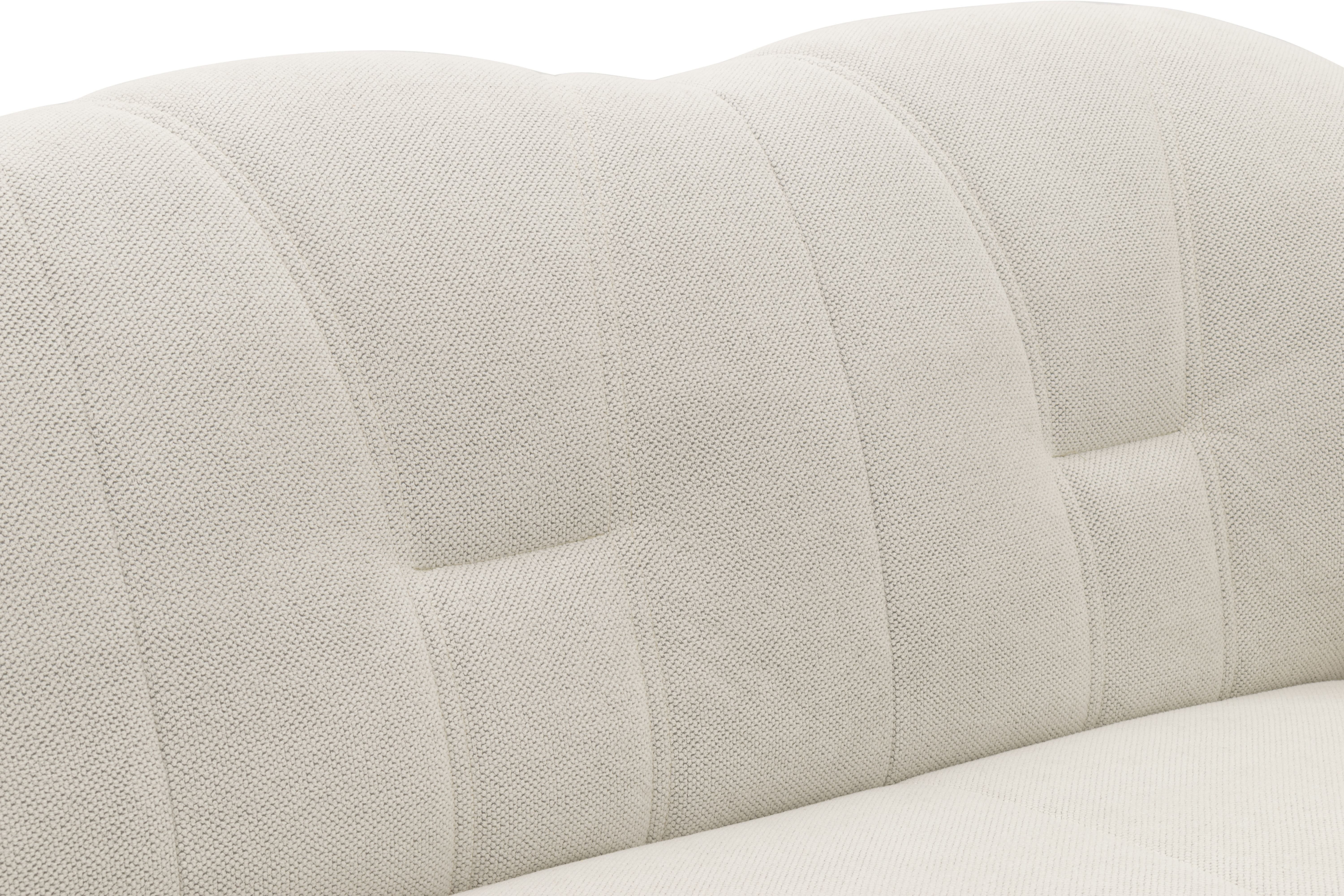 DOMO collection Zithoek Flores ook in leren bekleding, B/D/H: 293/180/86 cm, U-vorm (3 stuks)