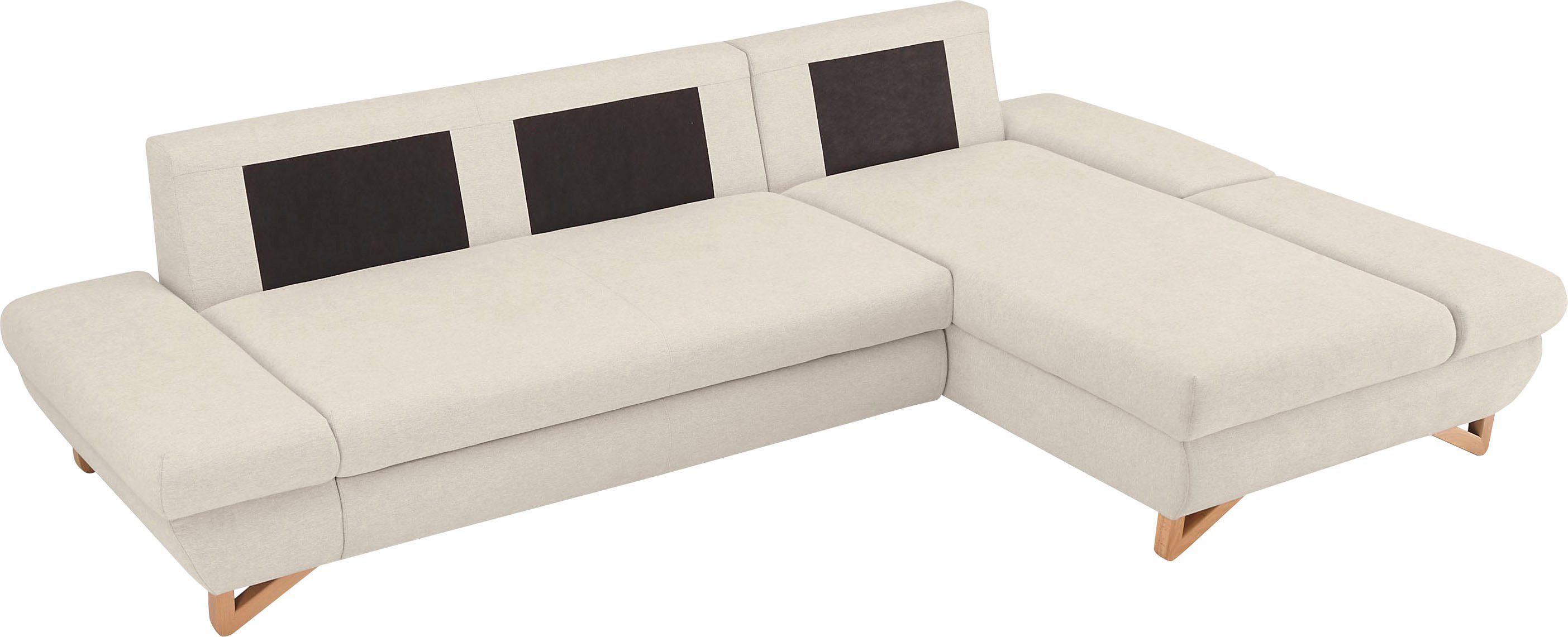 INOSIGN Slaapbank City/Giron comfortabele slaapbank (ligoppervlak 245 x 138 cm) en bedlade
