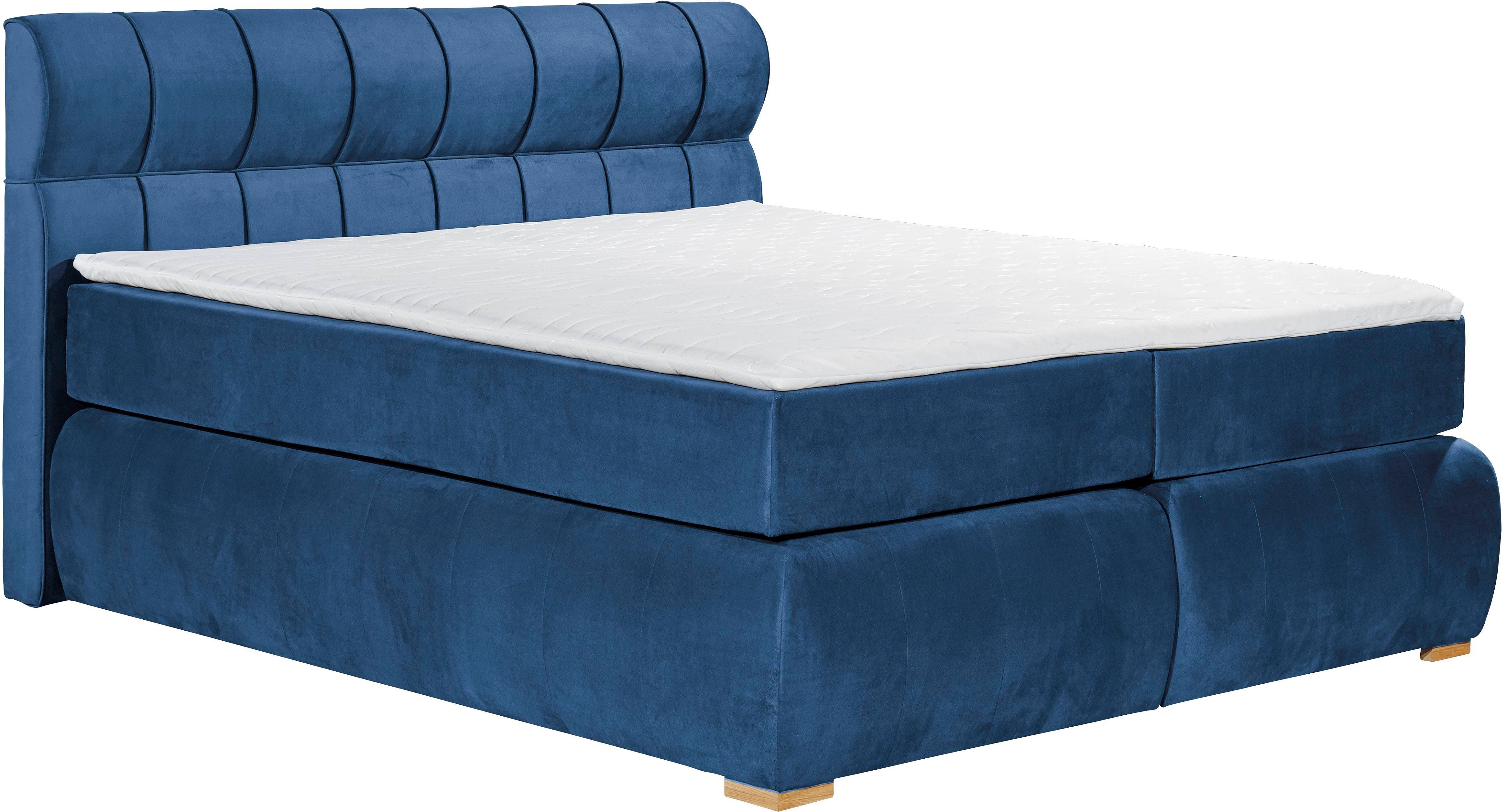 Places of Style Boxspring Felicia in h4, incl. matrastopper en bedbox