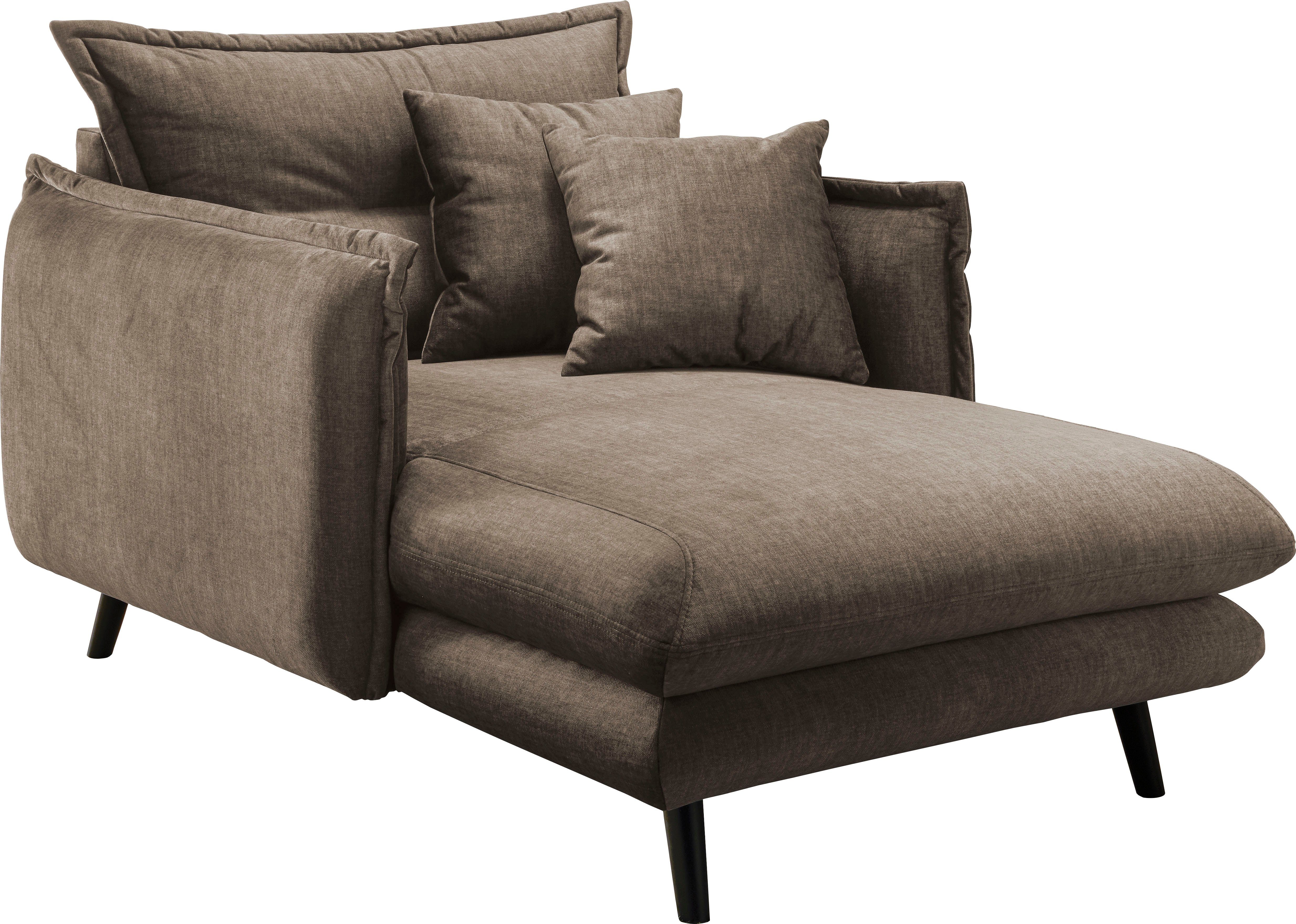 INOSIGN Loveseat LAZIO moderne fauteuil met een comfortabele bekleding, 2 stuks decoratieve sierkussens