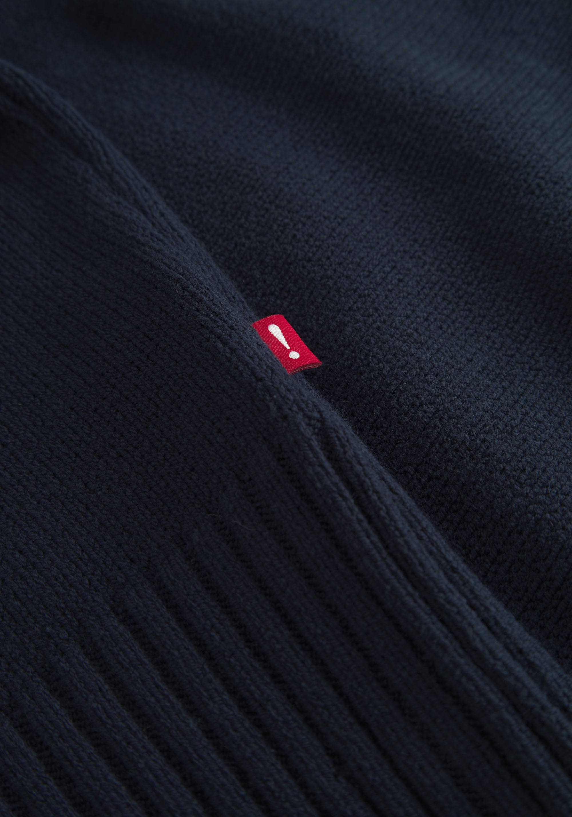 Joop Jeans Trui met ronde hals Kali met een logo-opschrift