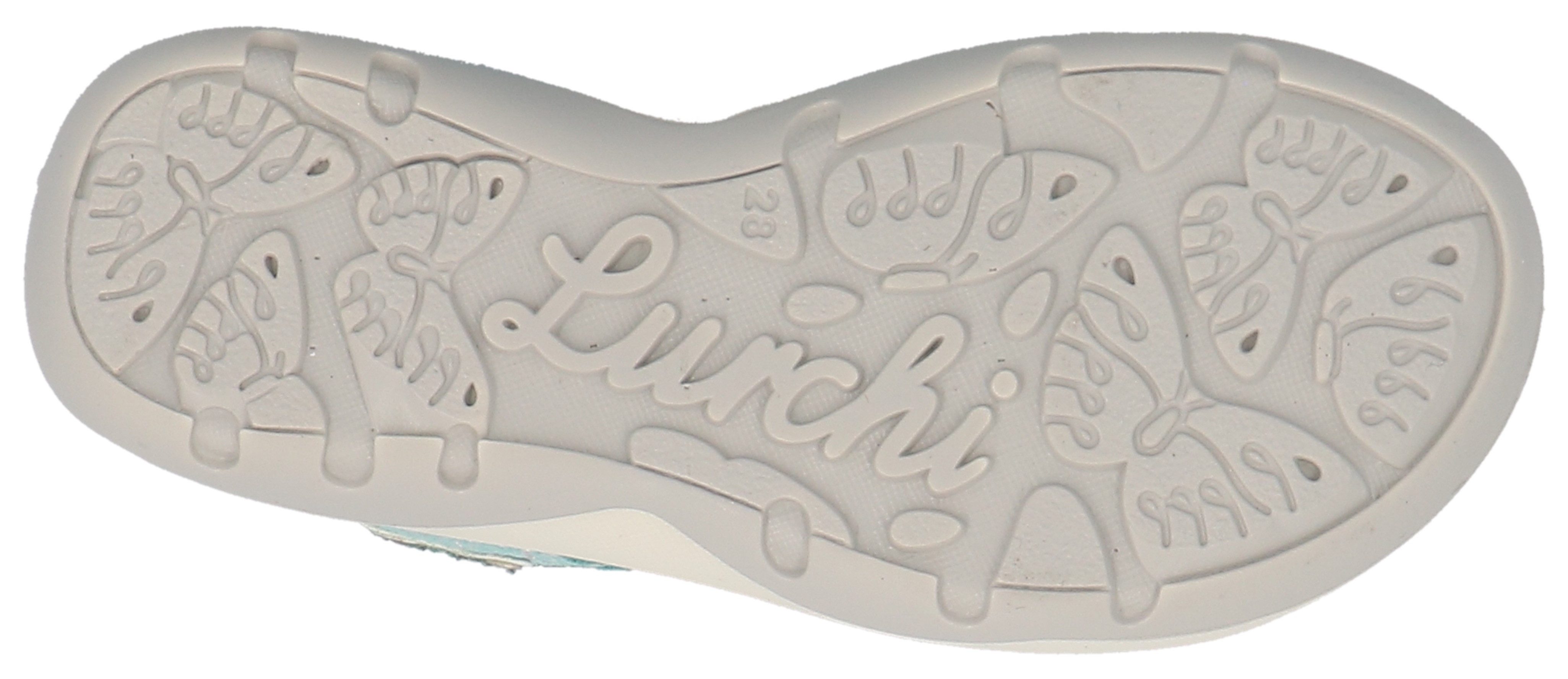 Lurchi Sandalen Fia 2 , zomerschoen, feestdag schoen, glitter, maatsjabloon om te downloaden