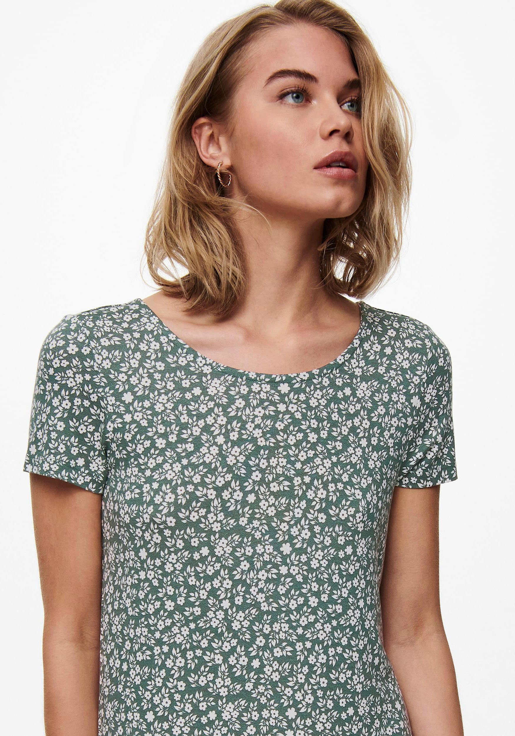 Only Mini-jurk ONLBERA BACK LACE UP S/S DRESS JRS NOOS