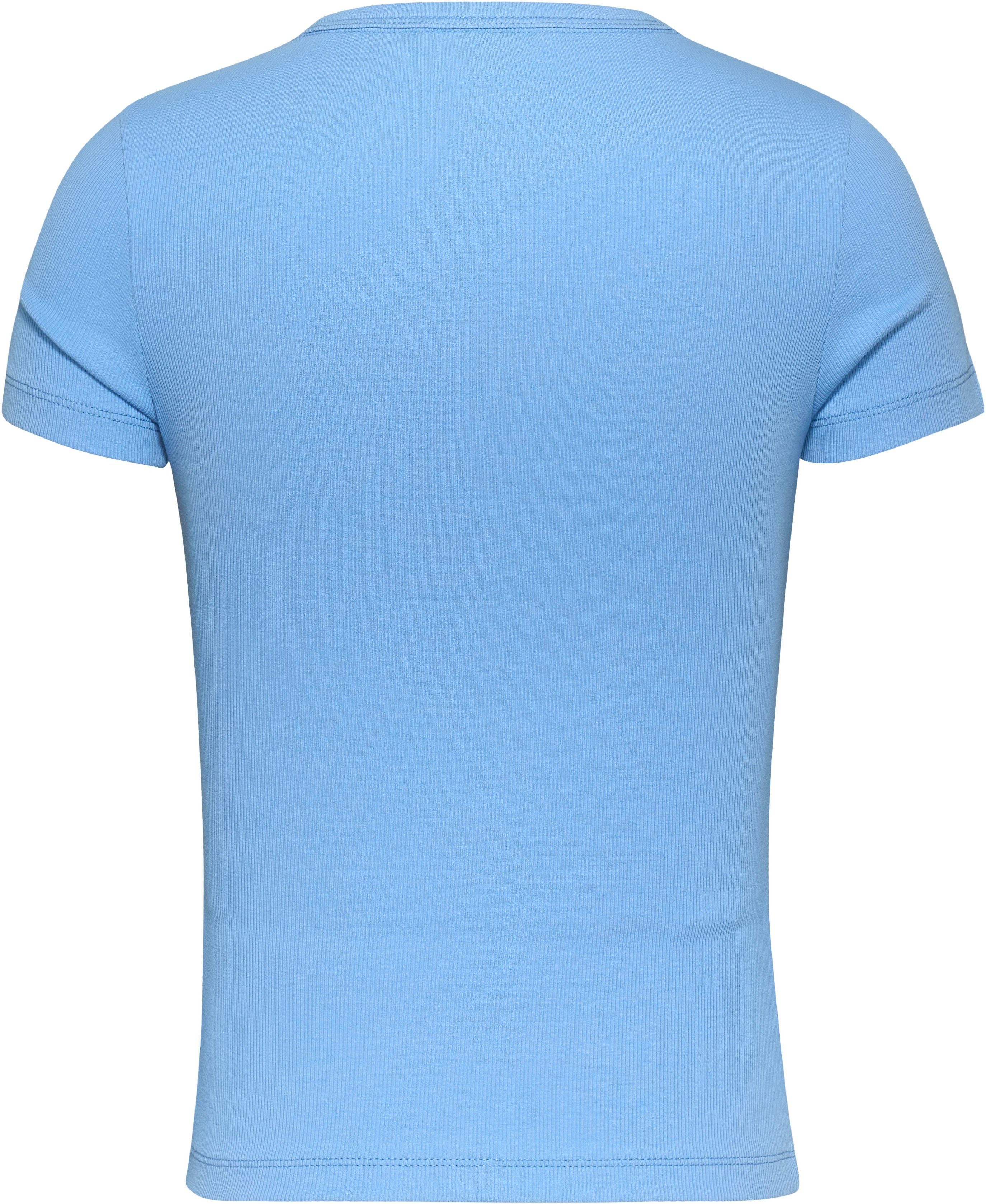TOMMY JEANS T-shirt TJW SLIM BADGE RIB TEE