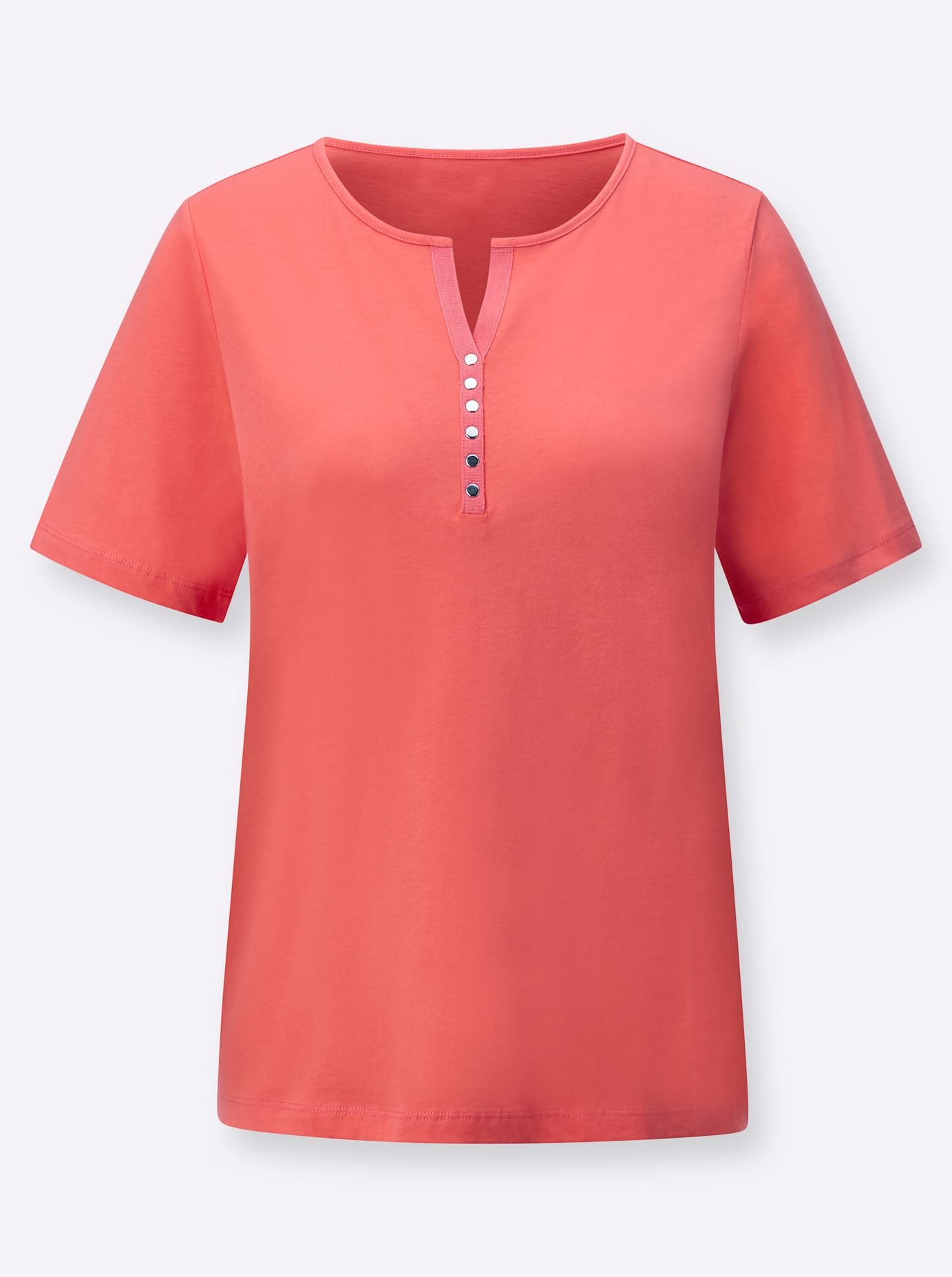 Casual Looks Shirt met ronde hals Shirt (1-delig)