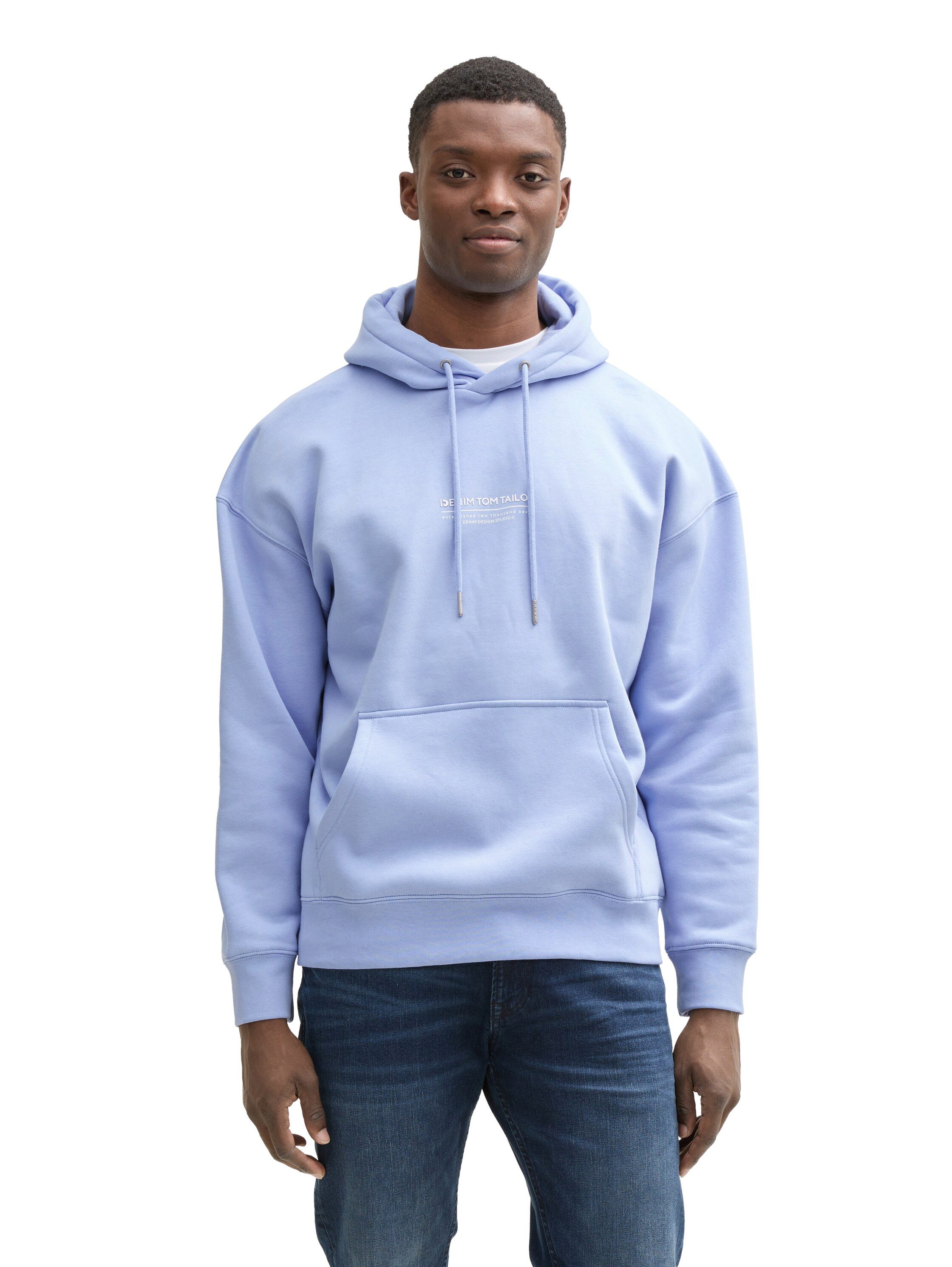 Tom Tailor Denim Hoodie met logoprint