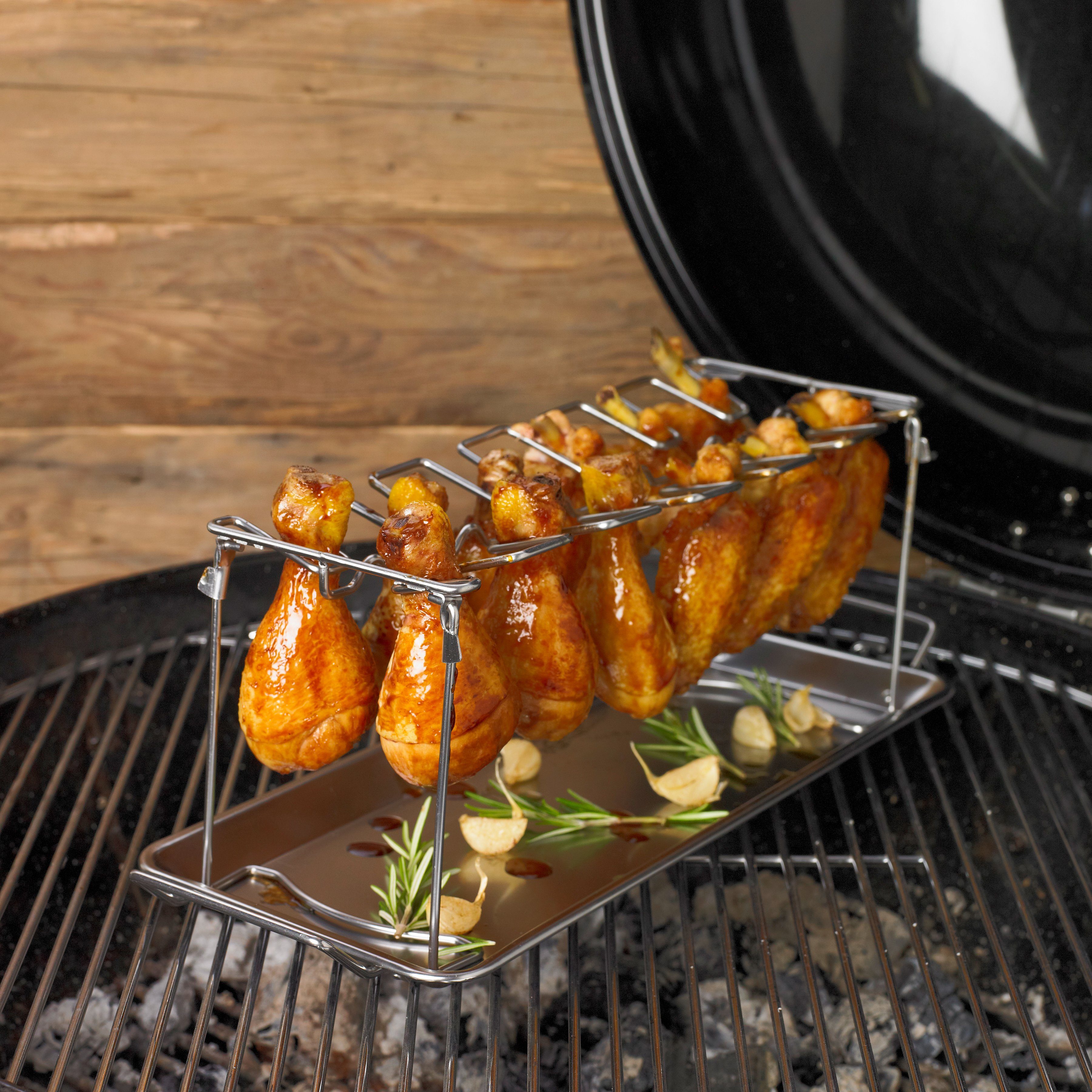 ROESLE Houder voor de barbecue Kippenrek, 25144