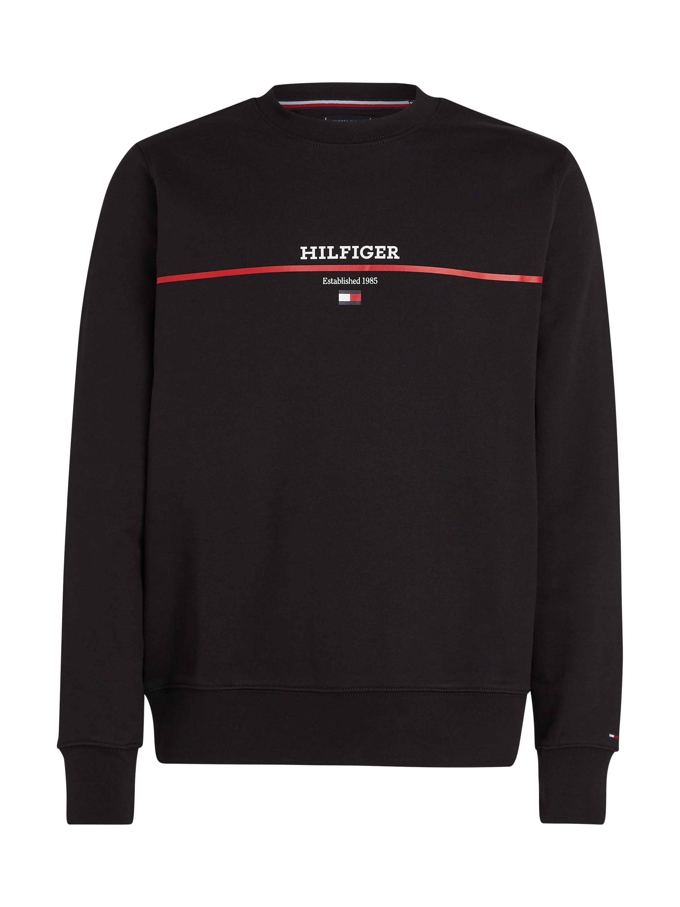 Tommy Hilfiger Sweatshirt HILFIGER STRIPE TERRY SWEATSHIRT