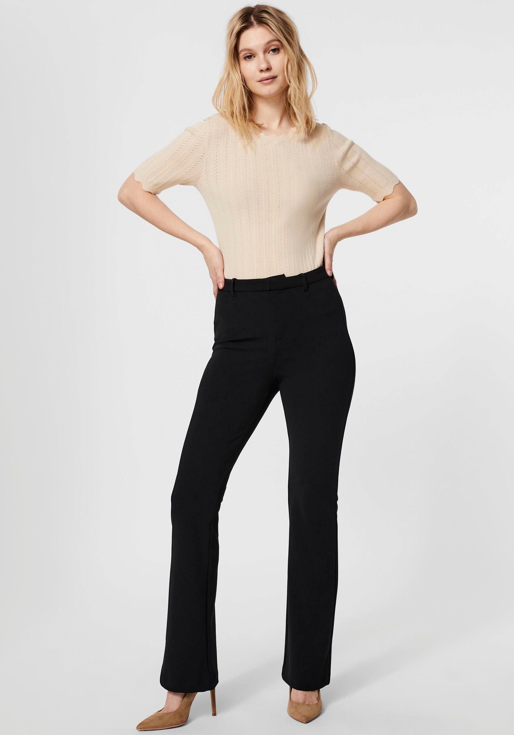 Vero Moda Bootcutbroek VMAMIRA MR FLARED PANT