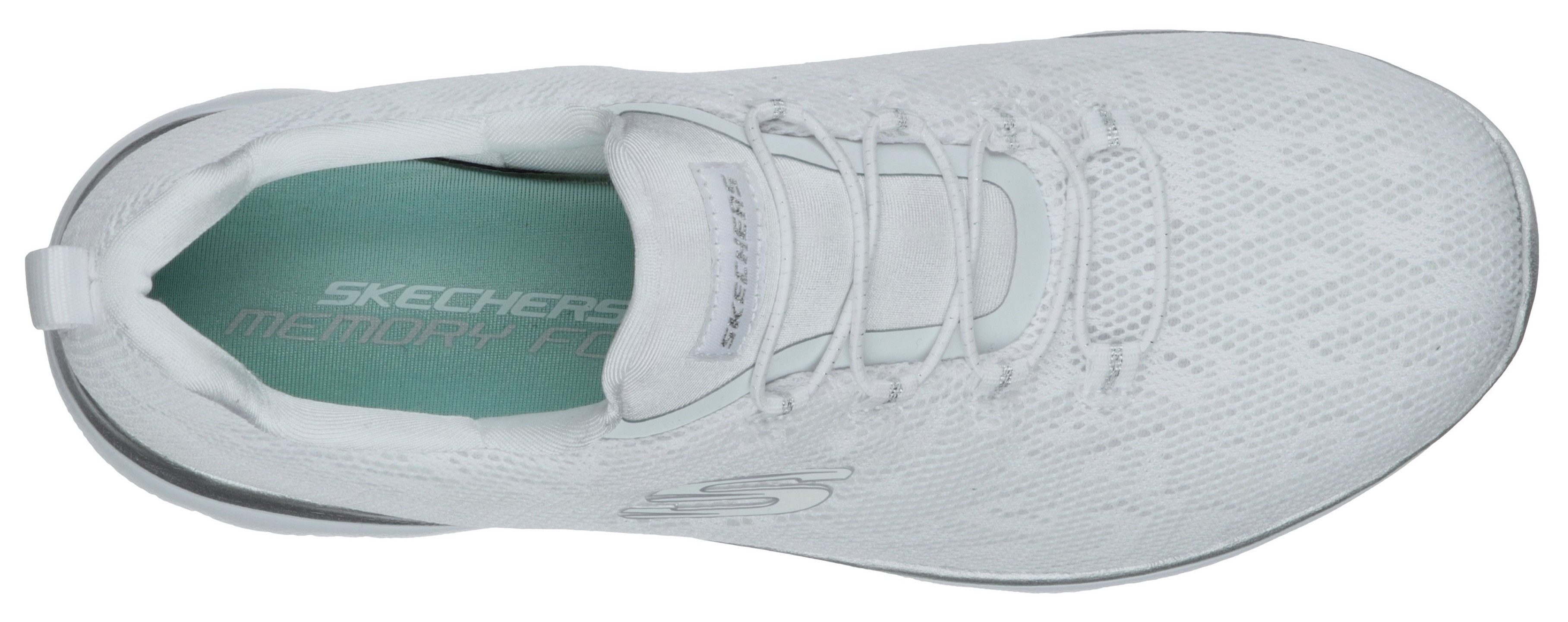 Skechers Slip-on sneakers Summits Slipper, vrijetijdsschoen, comfortschoen met memory foam