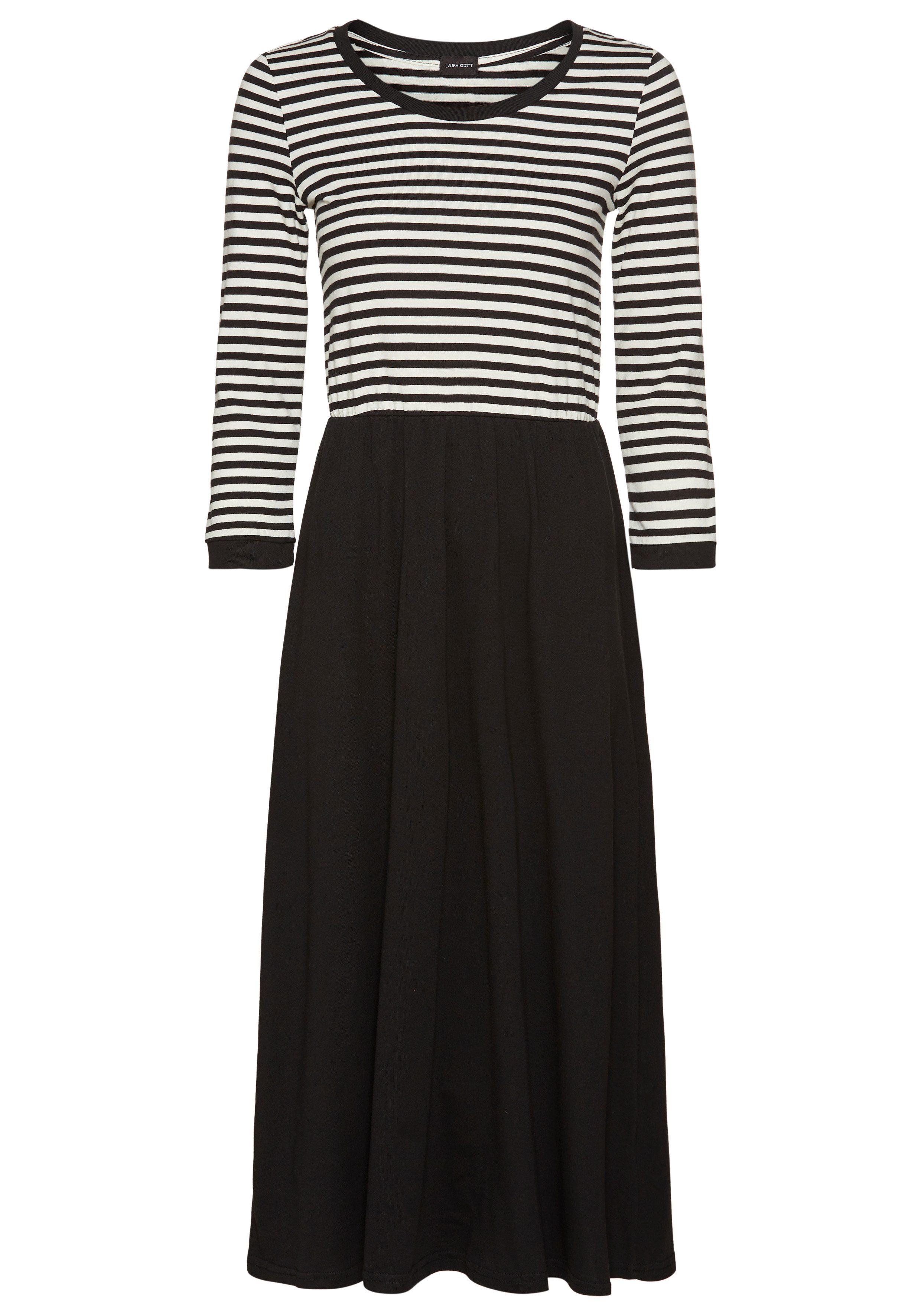 Laura Scott 2-in-1-jurk met streepdesign - nieuwe collectie