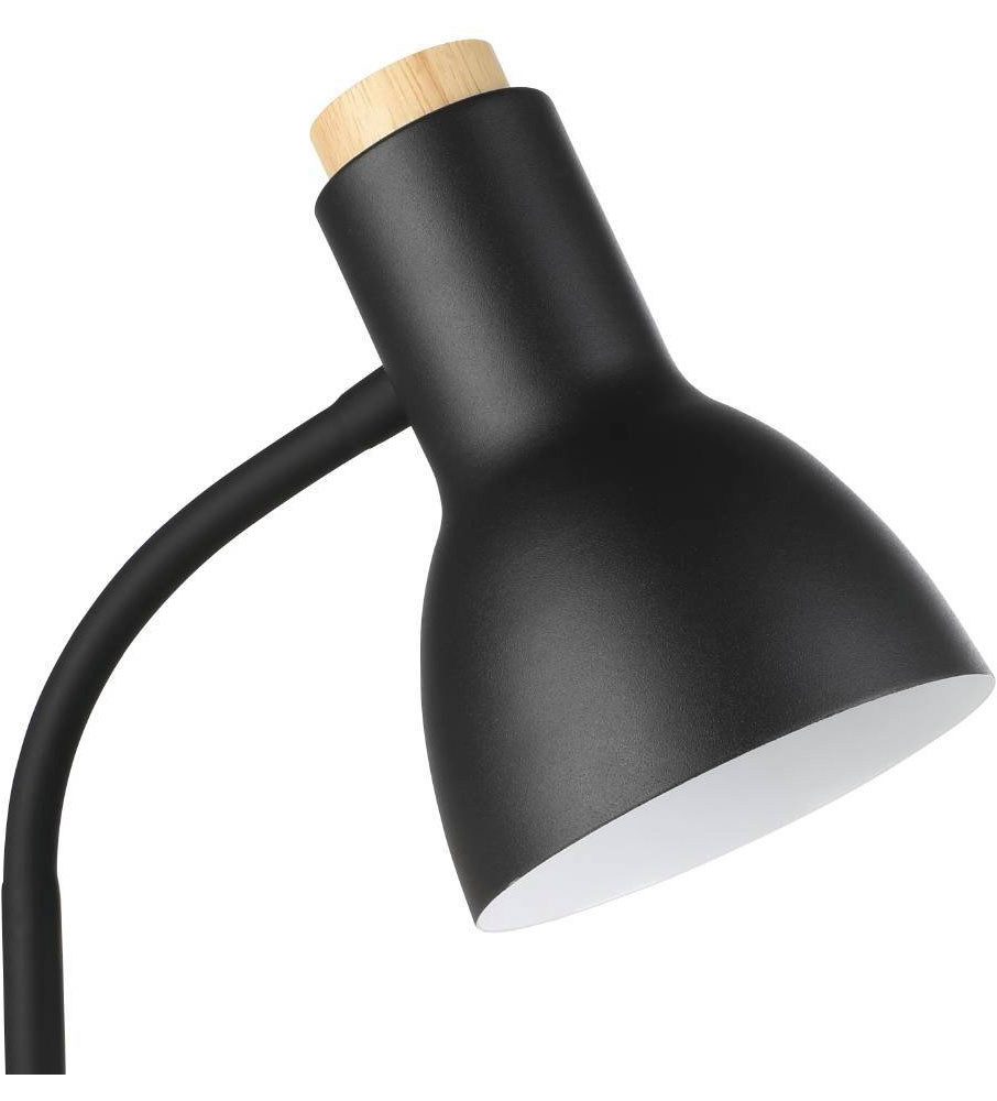 EGLO Tafellamp VERADAL-QI Nachttafellamp met QI-oplaadfunctie, touch, dimbaar, hout en metaal (1 stuk)