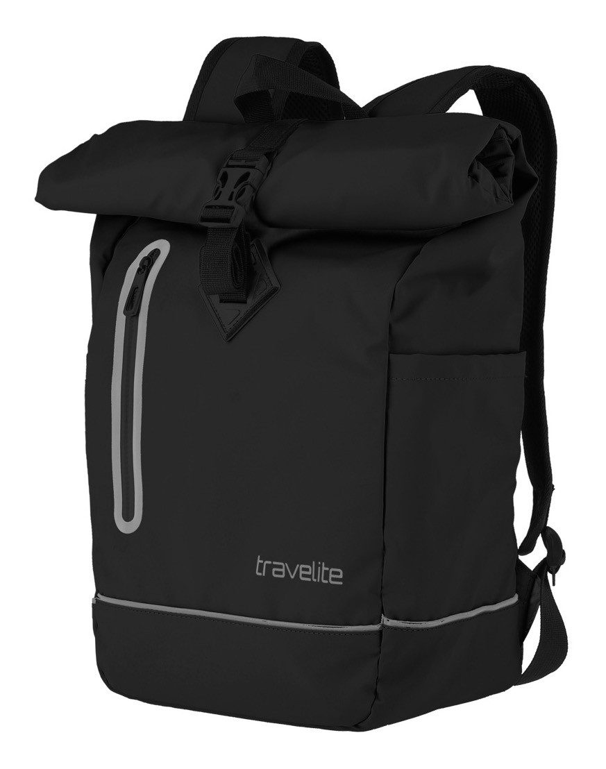 travelite Vrijetijdsrugzak BASICS roll-up rugzak zeil Wandelrugzak Reisrugzak Streetpack Werkrugzak