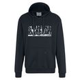 ahorn sportswear hoodie met statement-print grijs